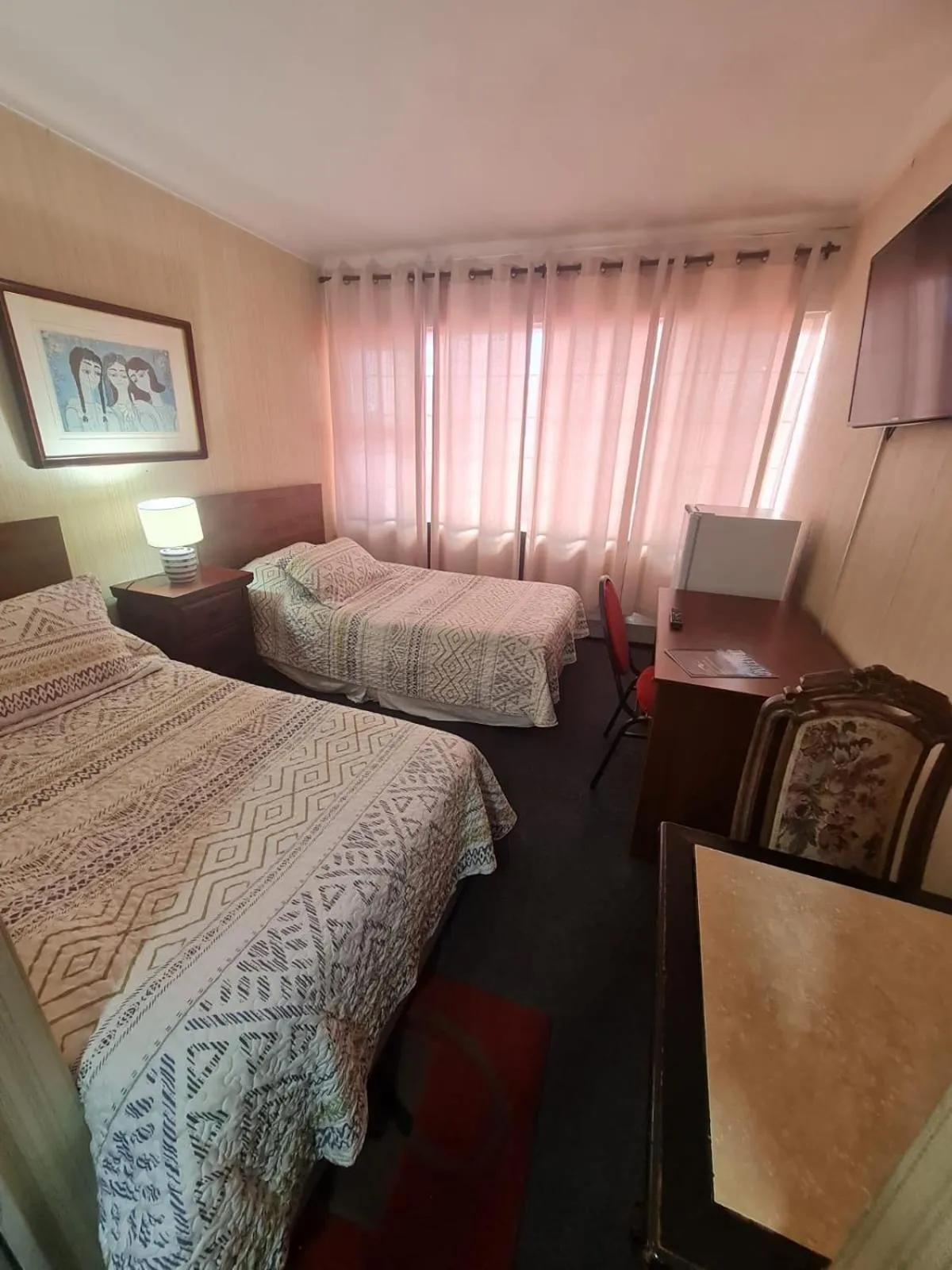 Bed in NEW HOTEL CRUZ DEL SUR