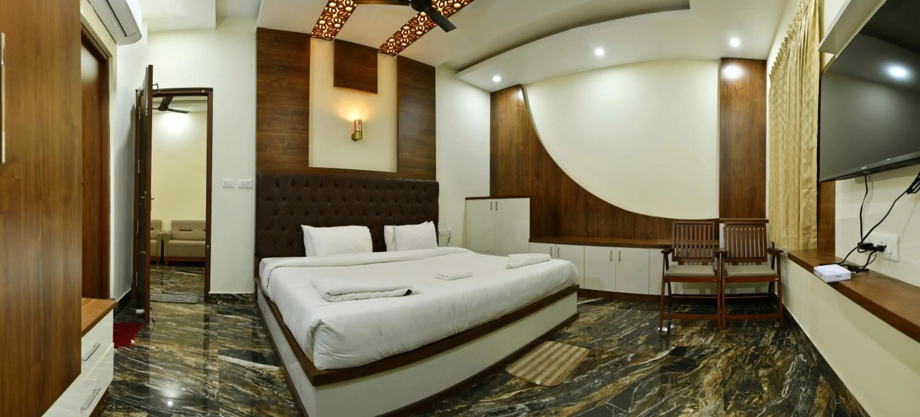 Bed in HOTEL NIVETHA INN
