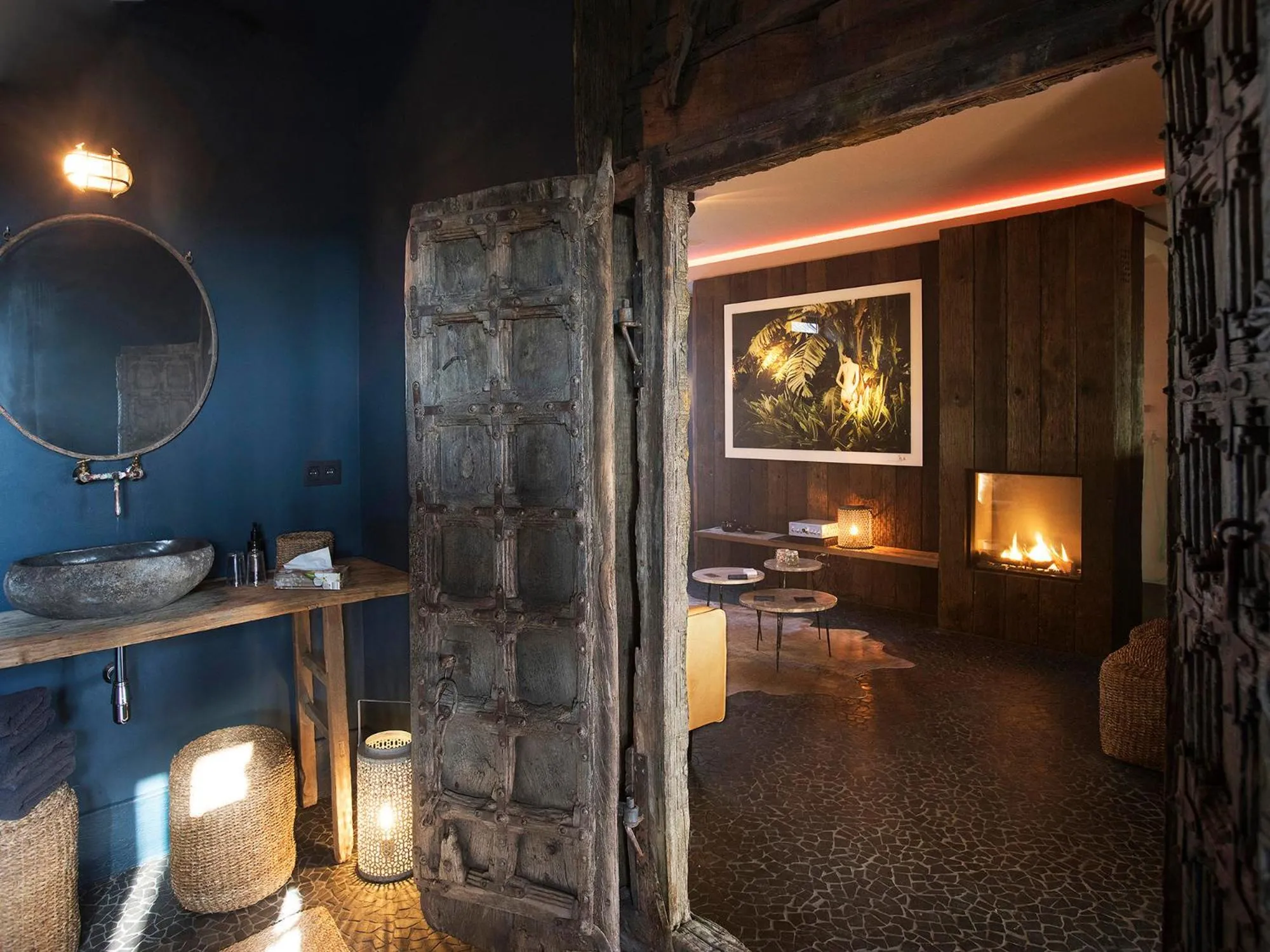 Living room in Hoeve La Cascina