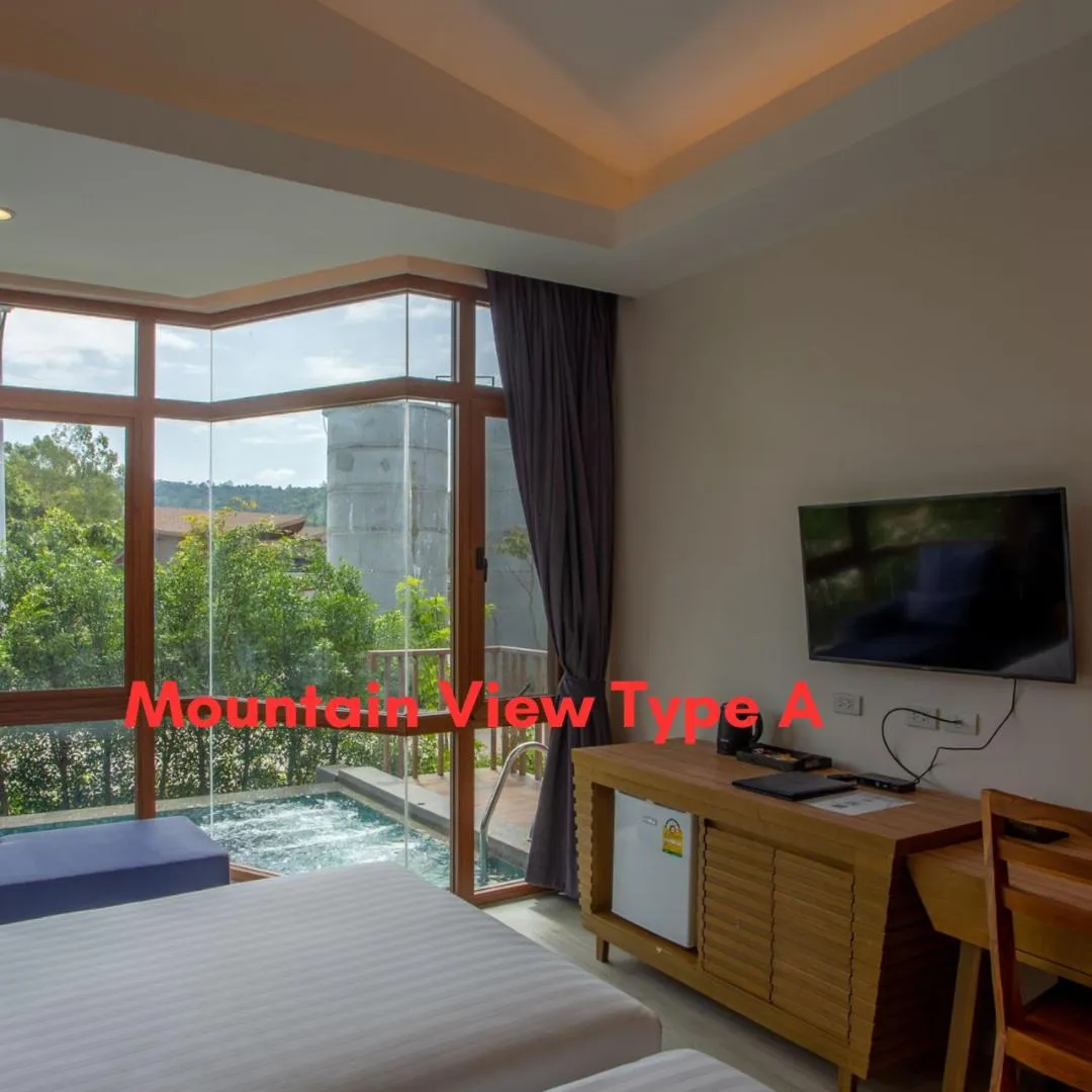 Bed in Nakaburi Sanctuary Resort&Spa