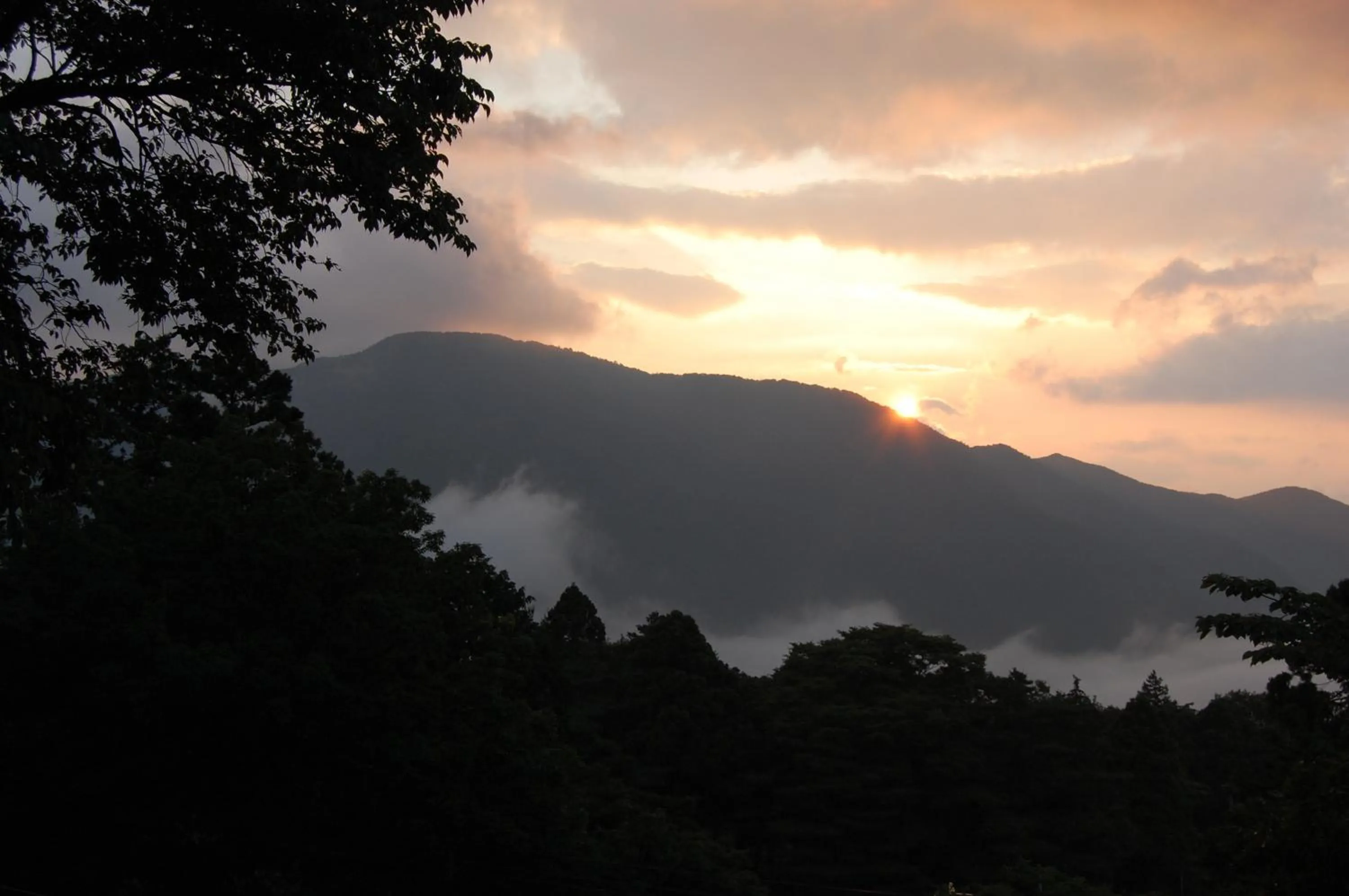 Mountain view in Hakone Kyuan