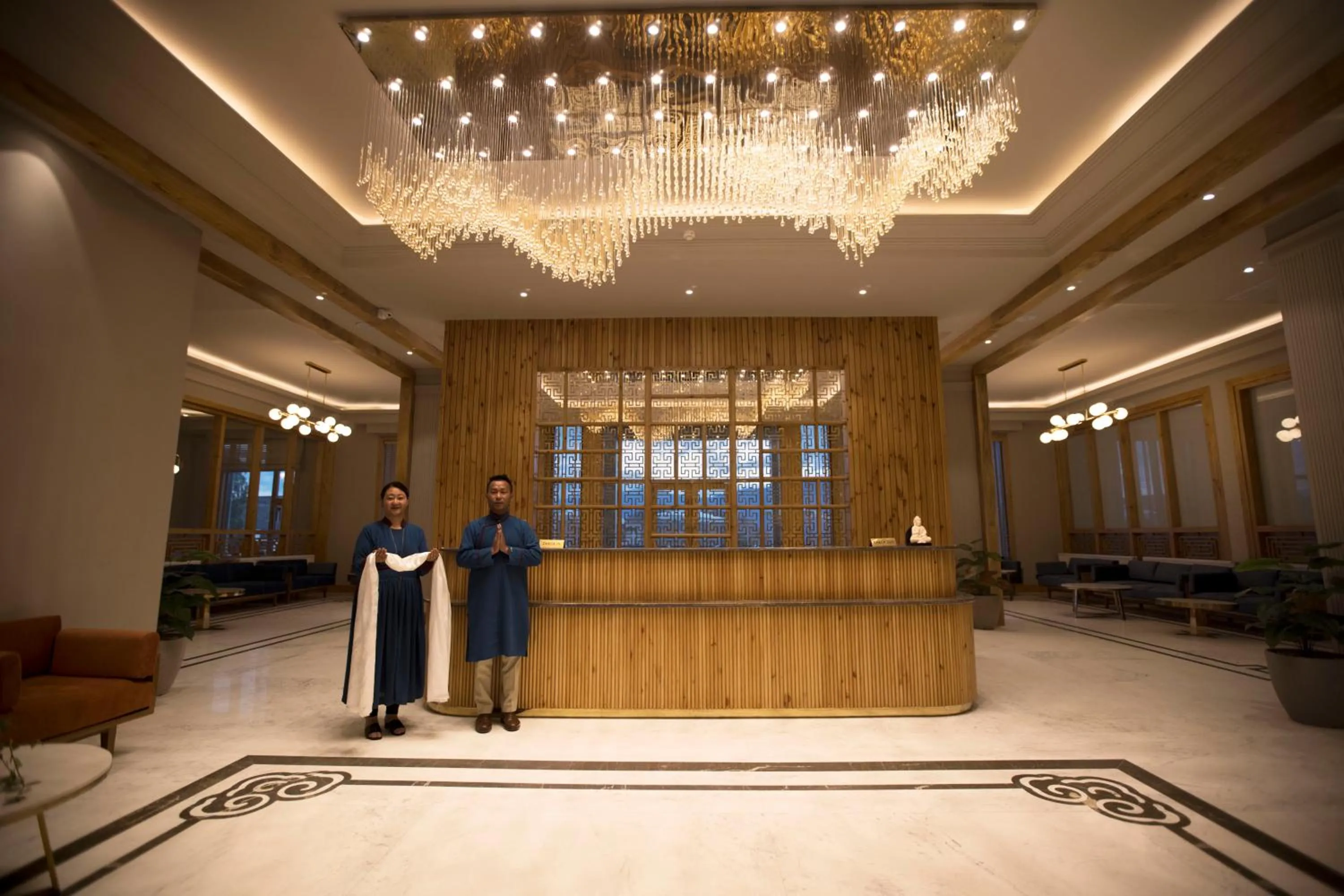 Lobby or reception in Hotel Rewa Ladakh