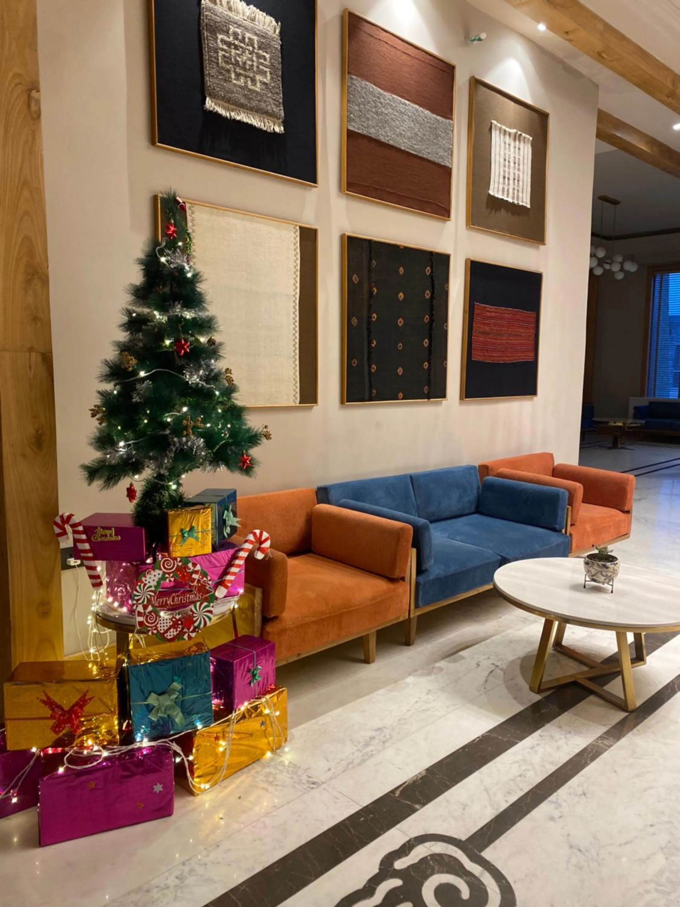 Lobby or reception in Hotel Rewa Ladakh