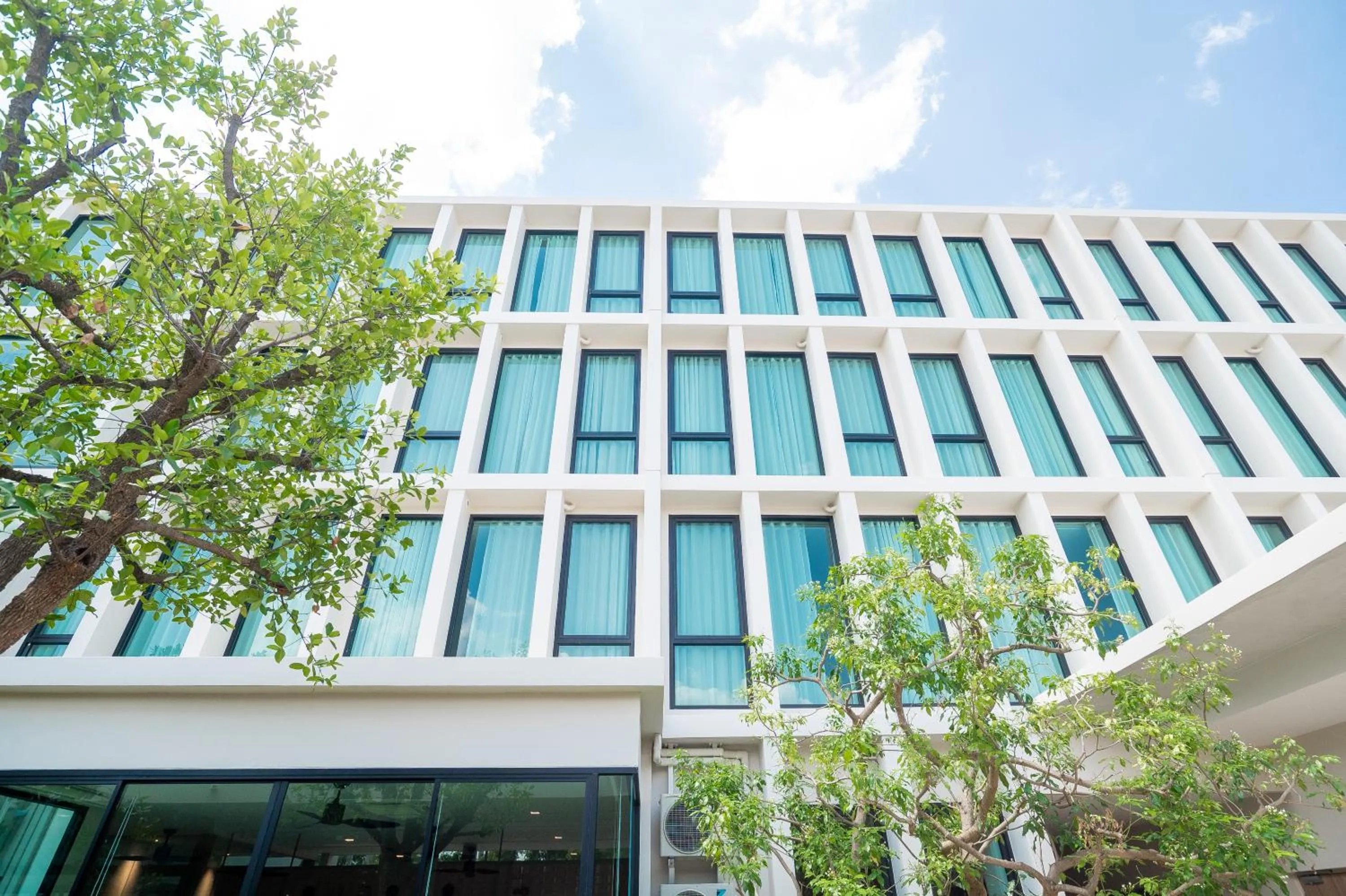 Property building in Pillows boutique hotel