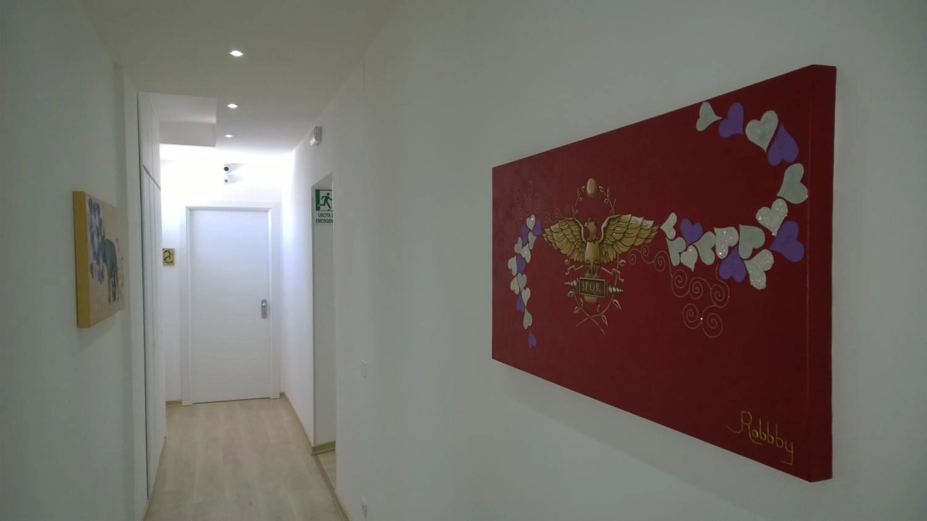 Decorative detail in Buonarroti Guest House