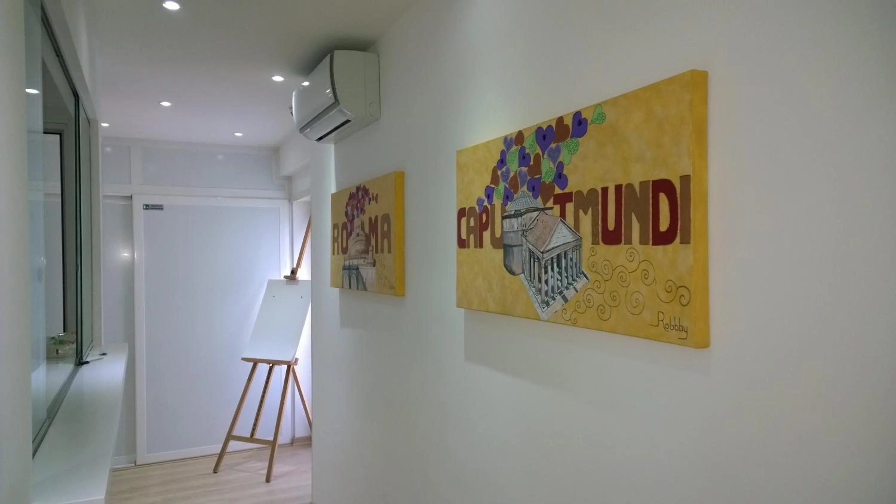 Lobby or reception in Buonarroti Guest House