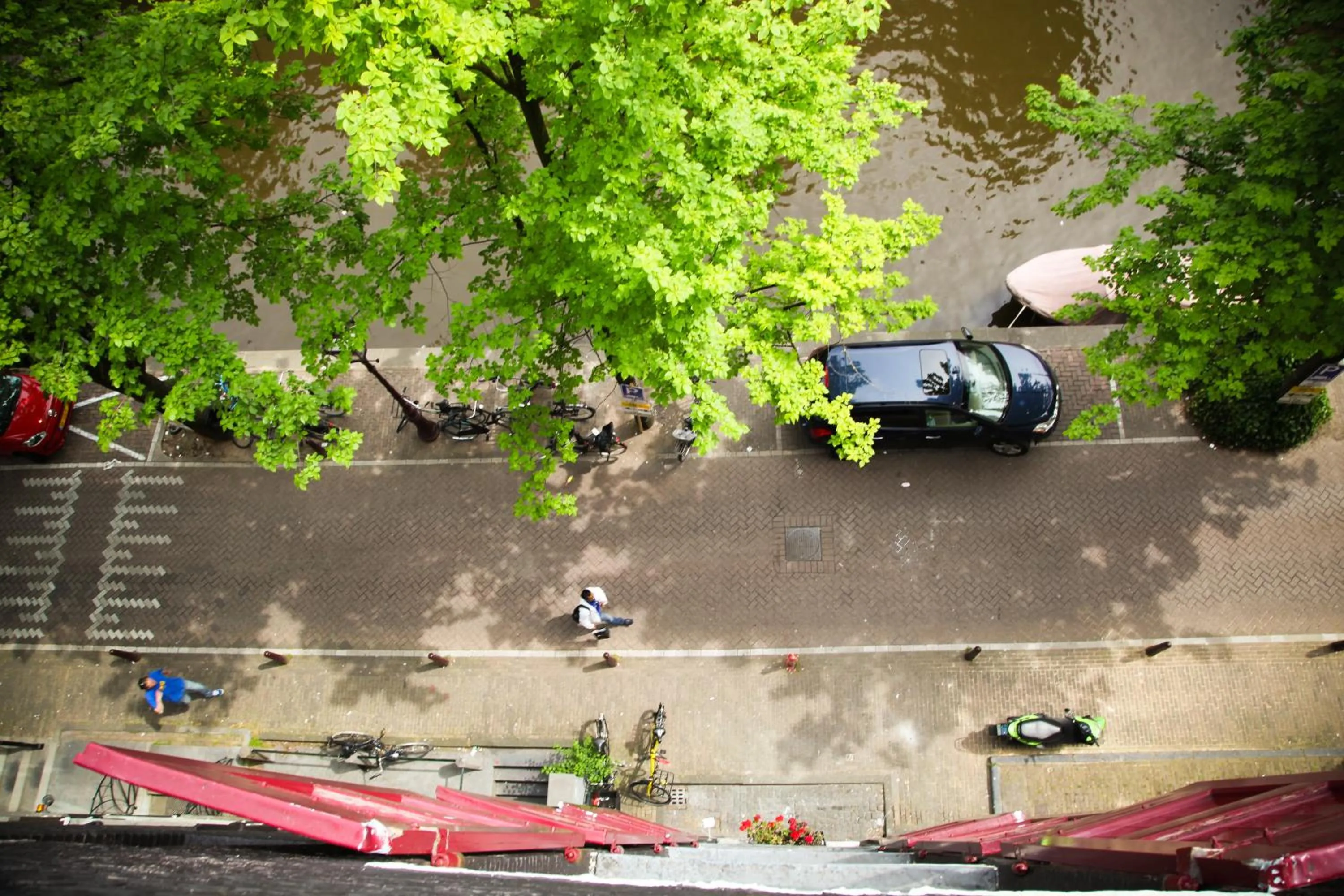 Street view in International Budget Hostel City Center