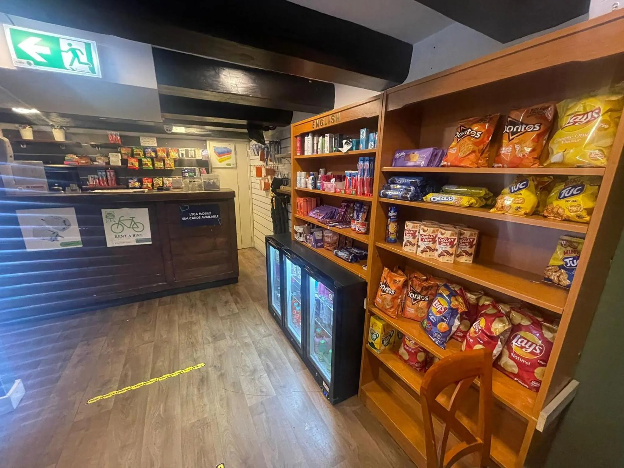 Lobby or reception in International Budget Hostel City Center