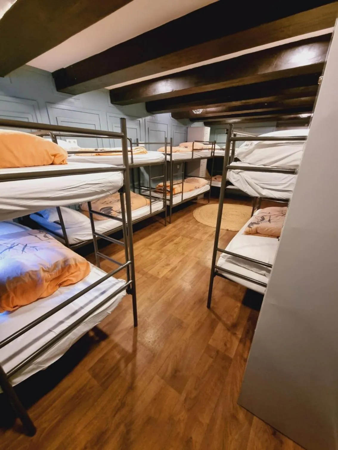 Bedroom, Bed in International Budget Hostel City Center