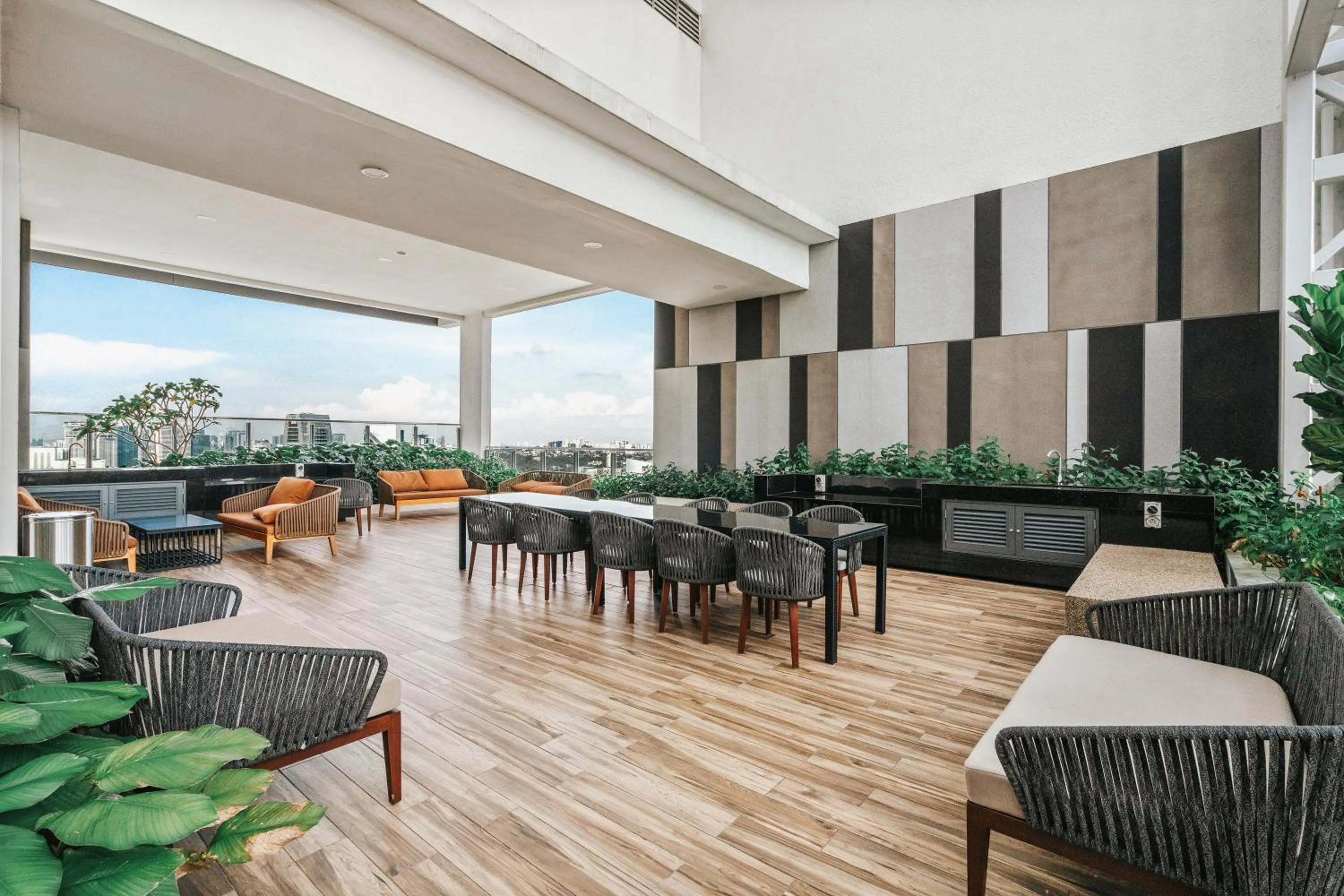 BBQ facilities in LUXE Infinitum KLCC by WSD