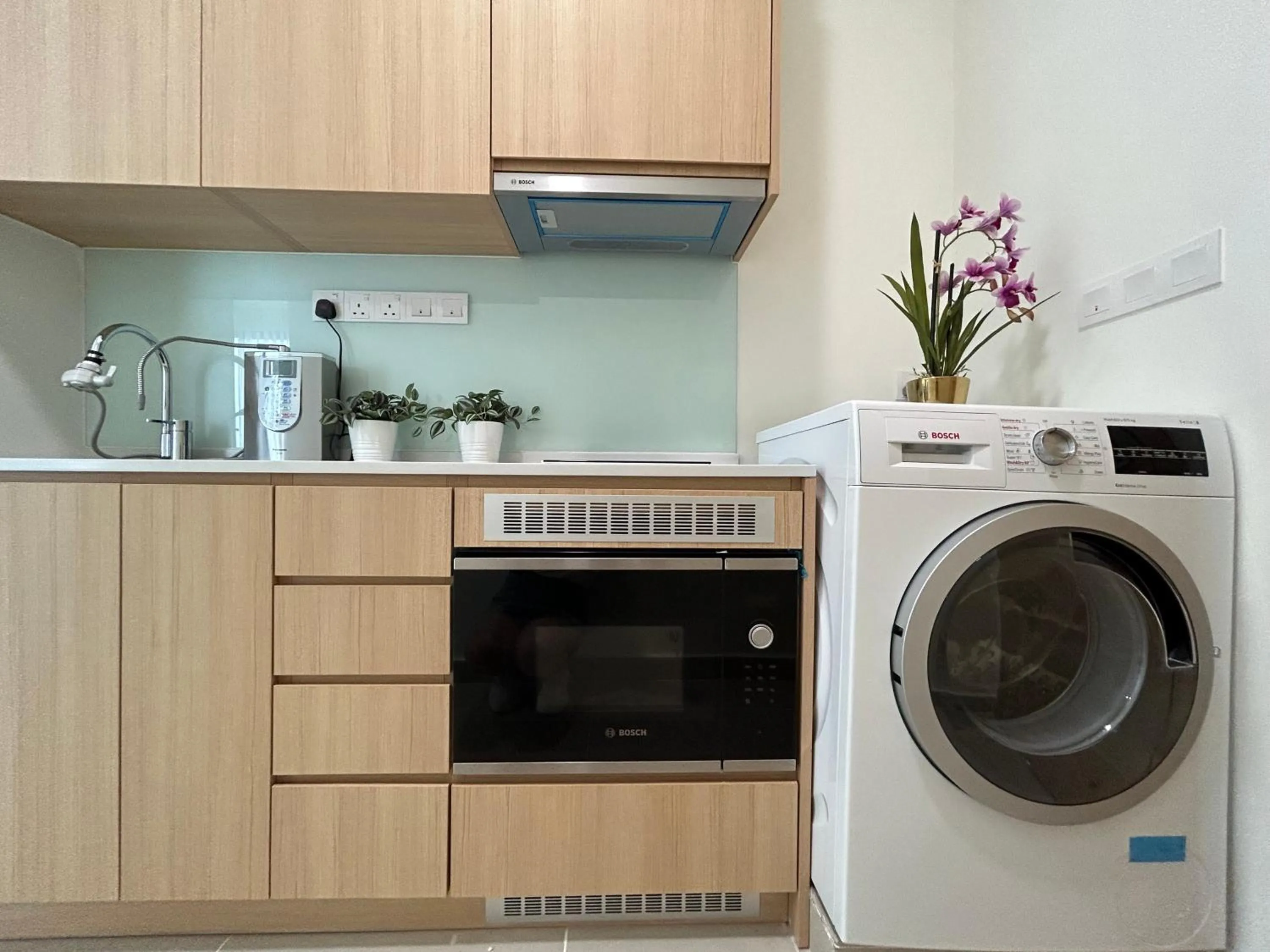 Kitchen or kitchenette in LUXE Infinitum KLCC by WSD