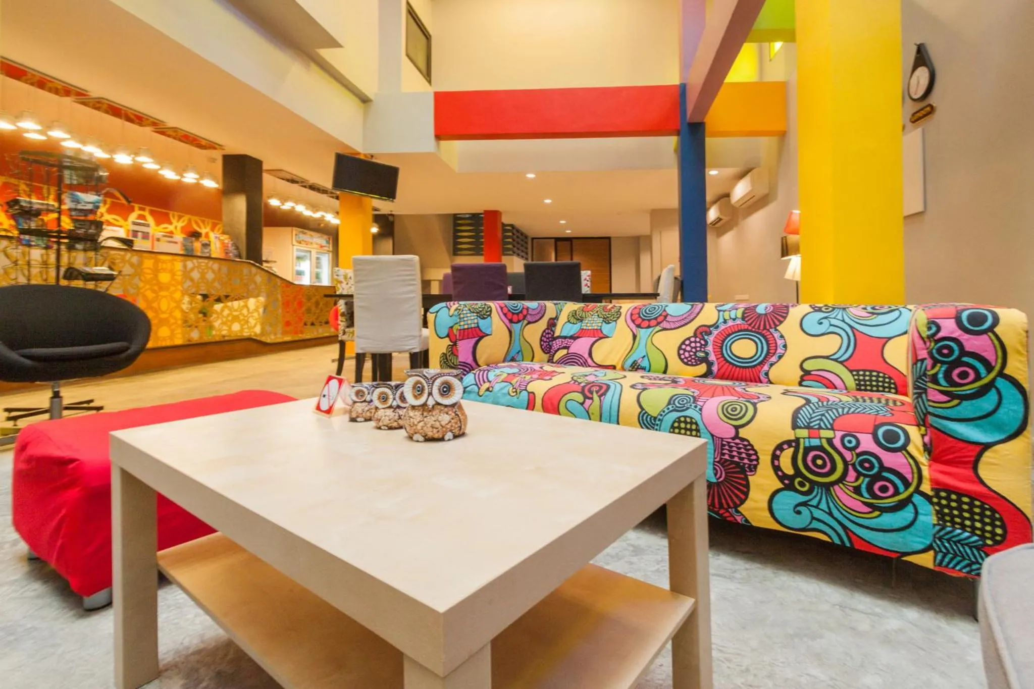 Lobby or reception in Behind The Scene Hotel Club @ Samui