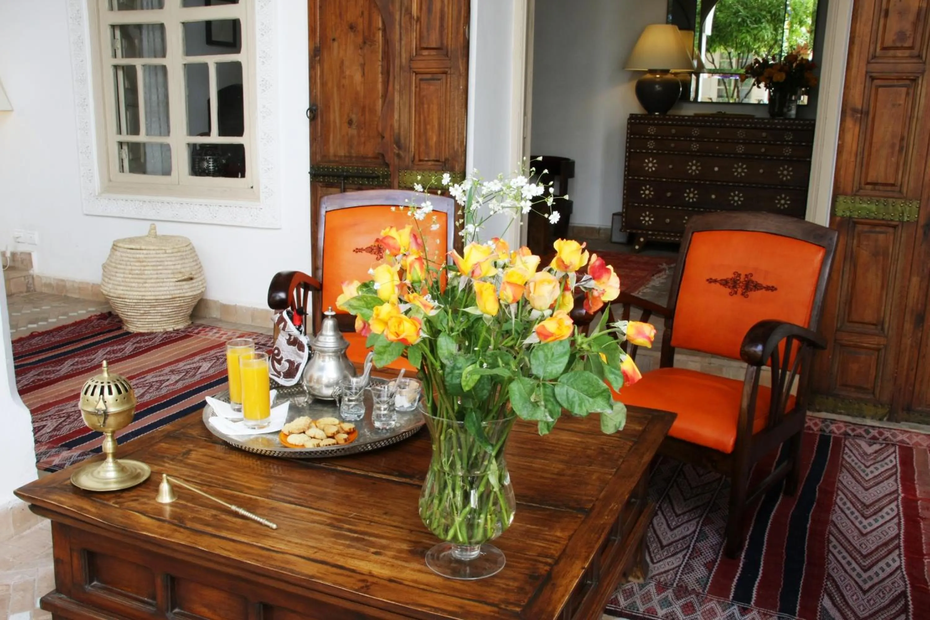 Patio in Riad Clémentine