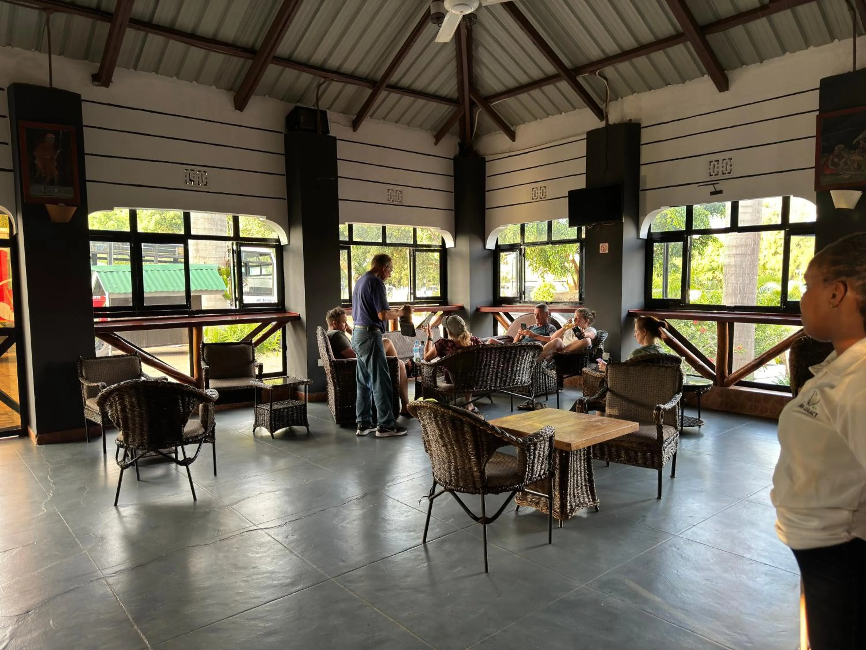 group of guests in Njiro Climax