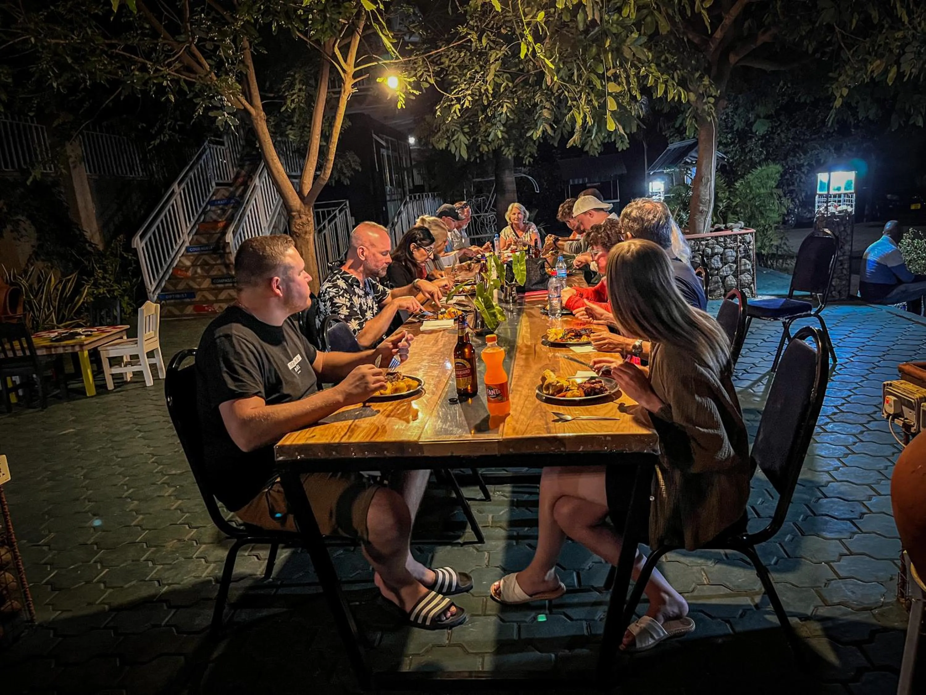 group of guests in Njiro Climax