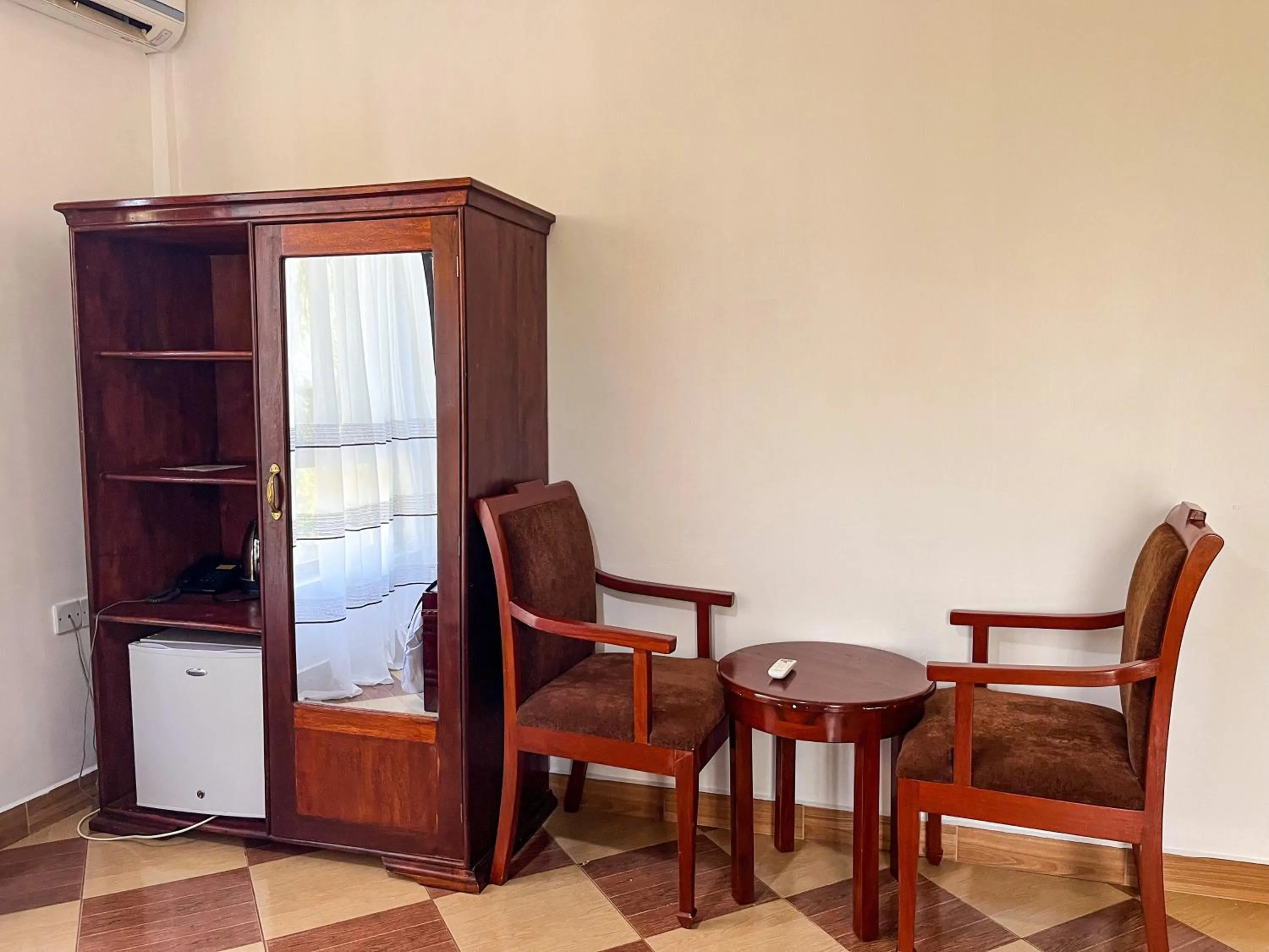 Seating area in Njiro Climax