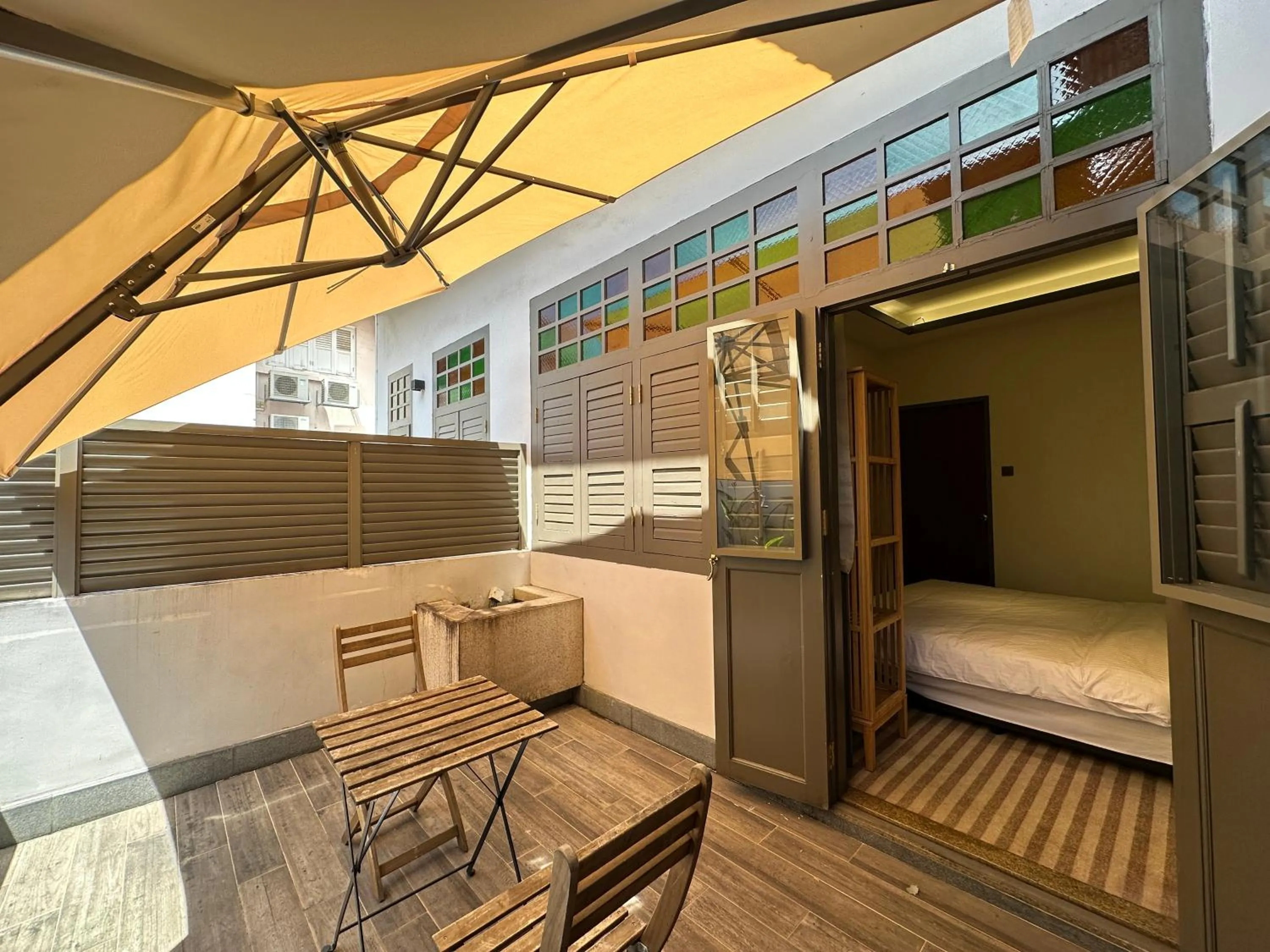 Inner courtyard view in Dash Living Rochor