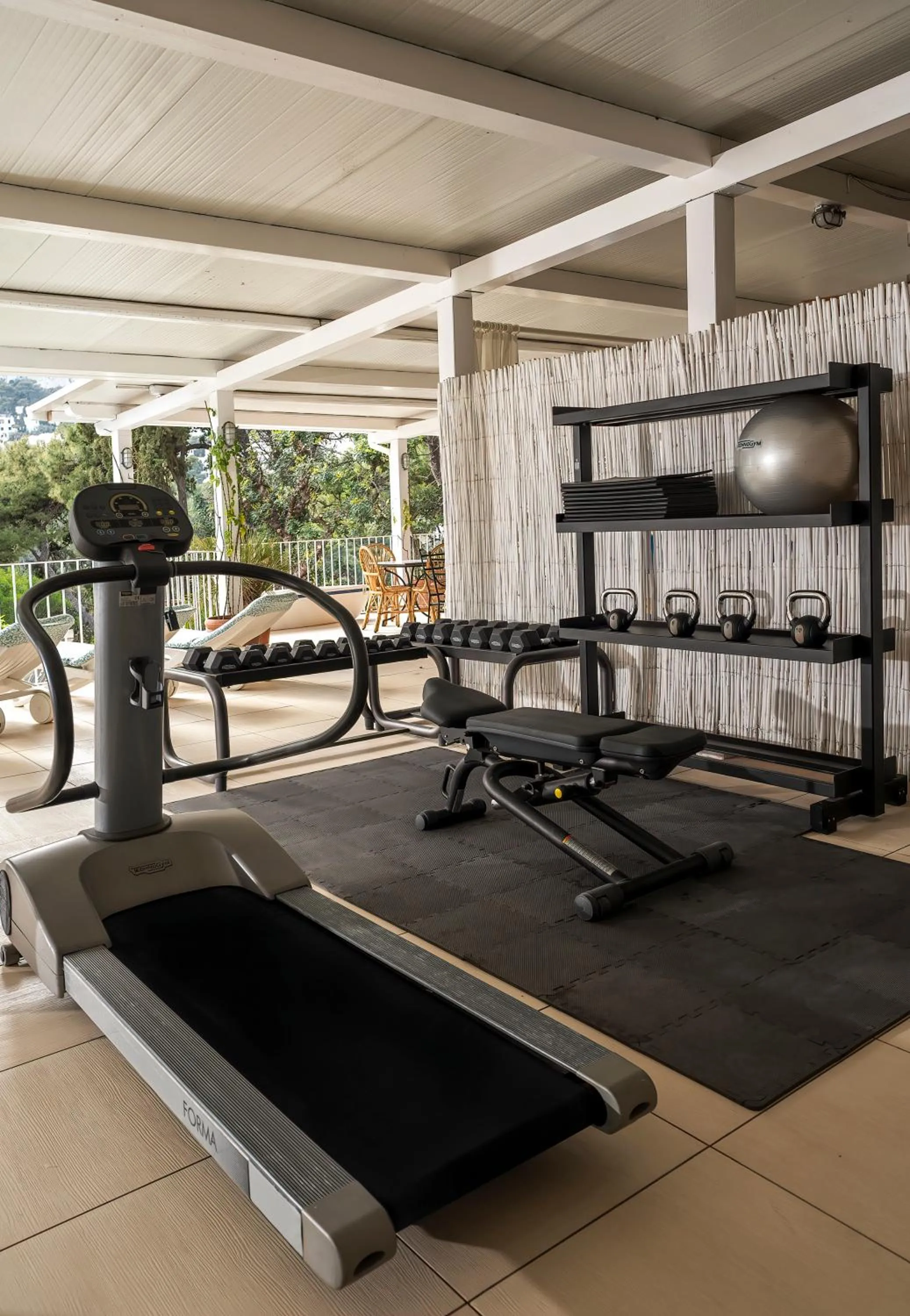 Fitness centre/facilities in Hotel Villa Brunella