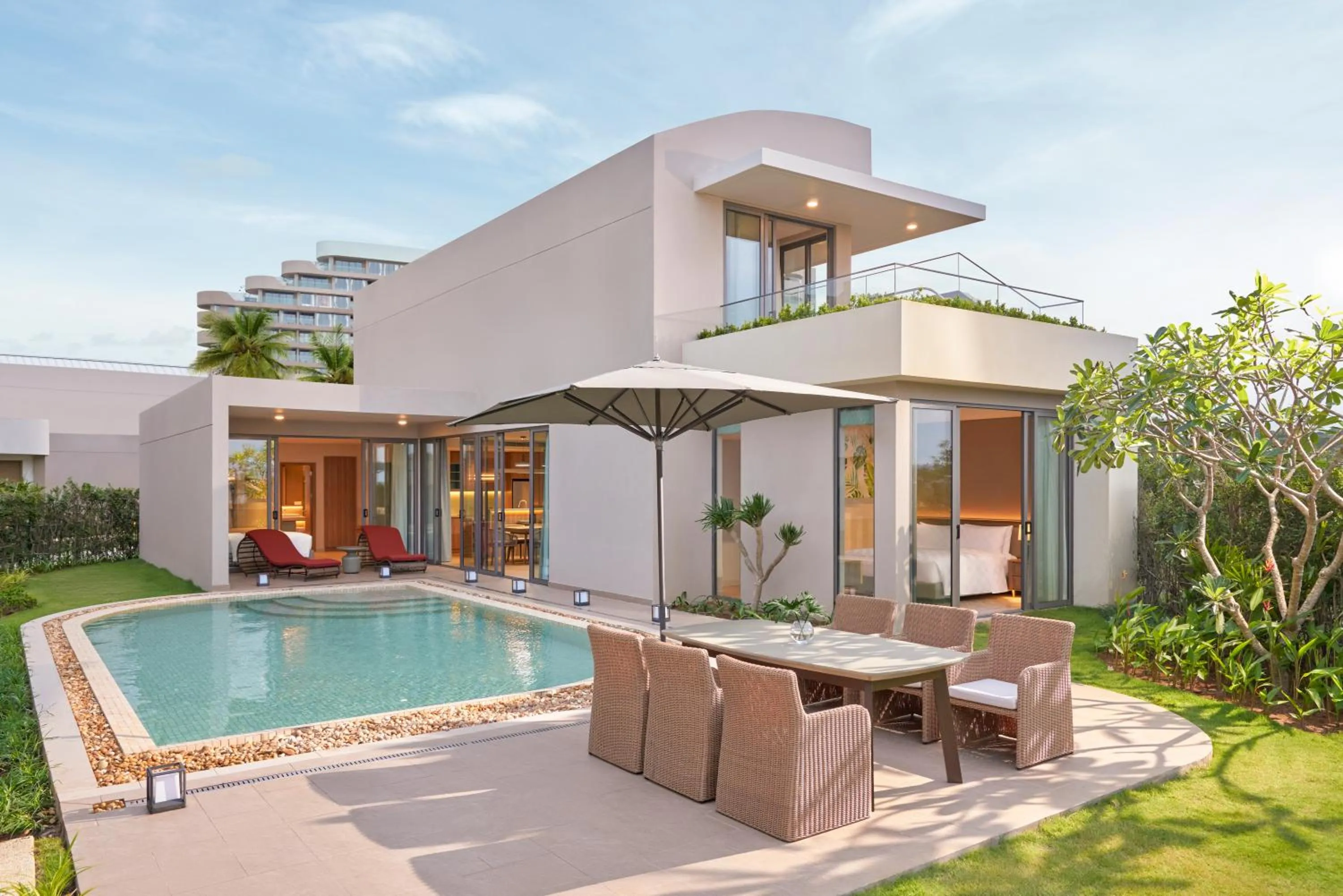 Patio in IXORA Ho Tram By Fusion