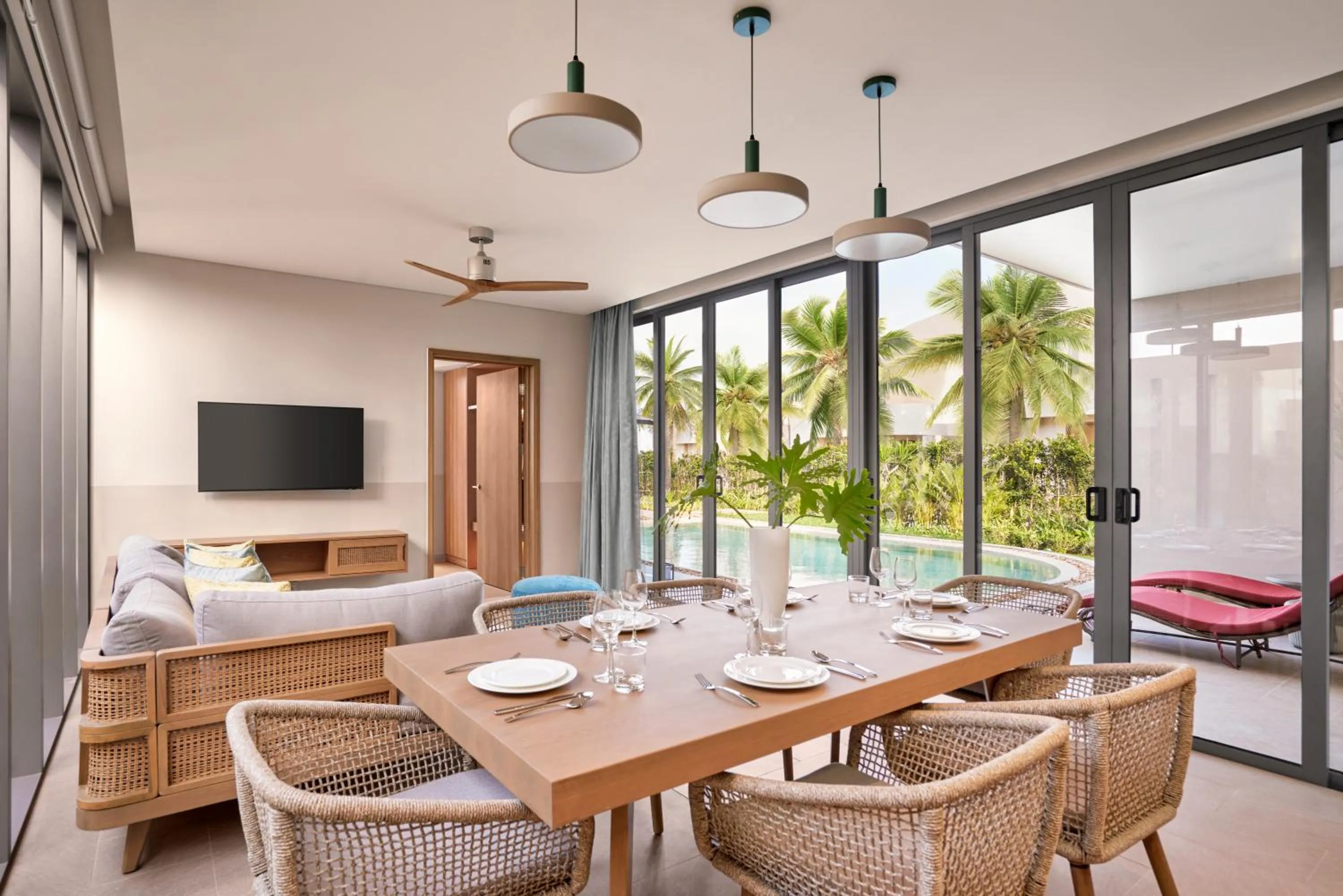 Patio in IXORA Ho Tram By Fusion