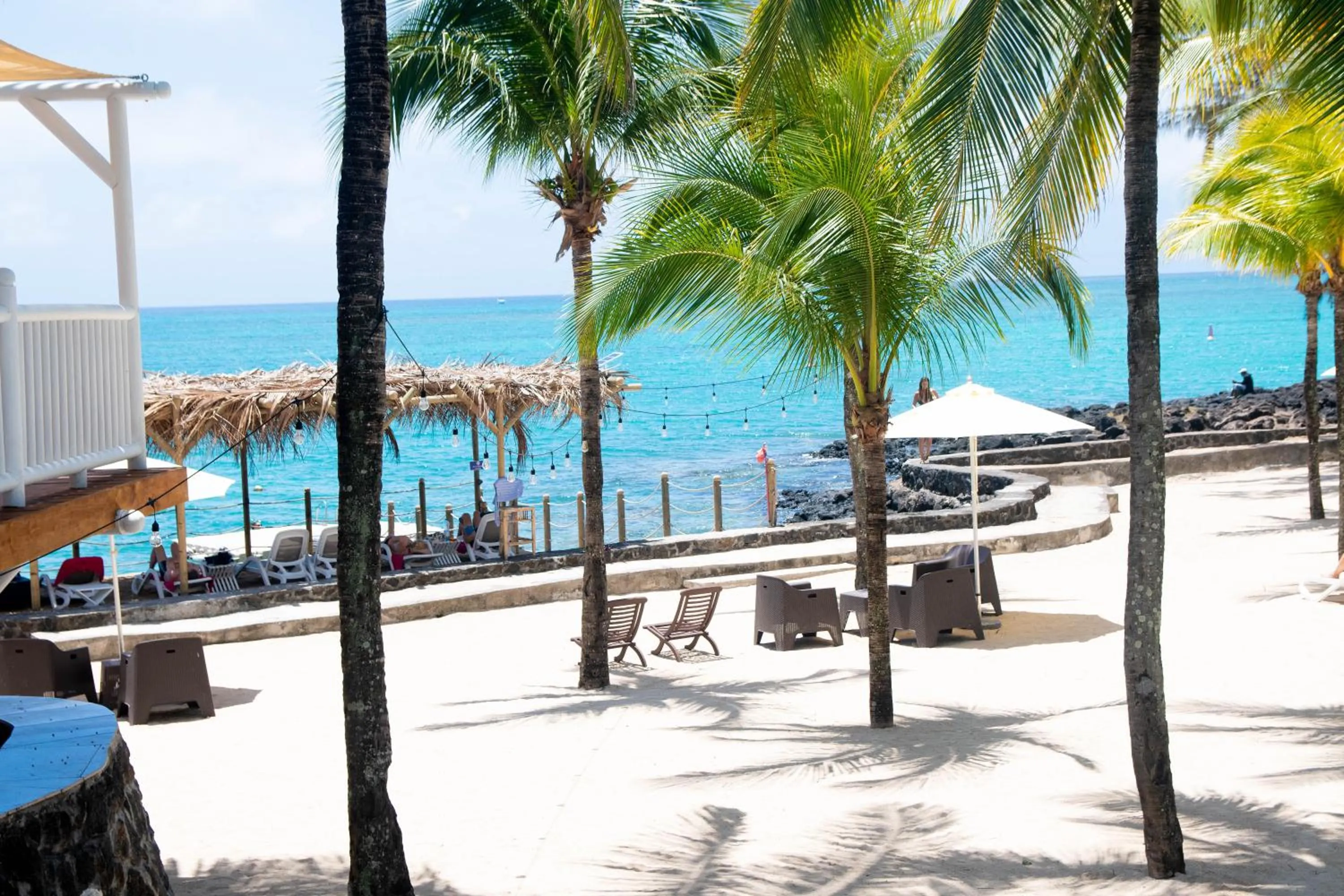 Swimming pool in Hibiscus Boutique Hotel