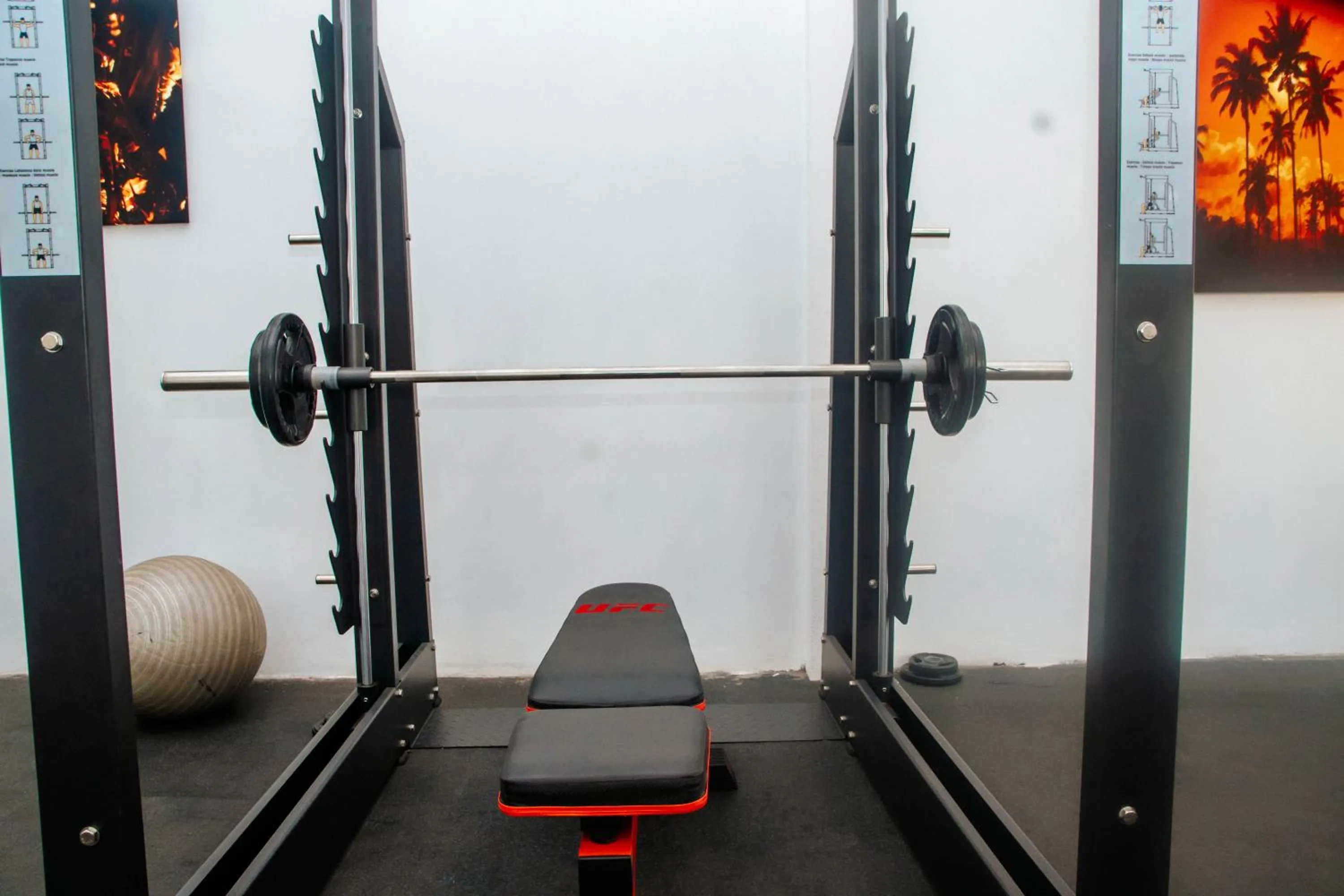 Fitness centre/facilities in Hibiscus Boutique Hotel