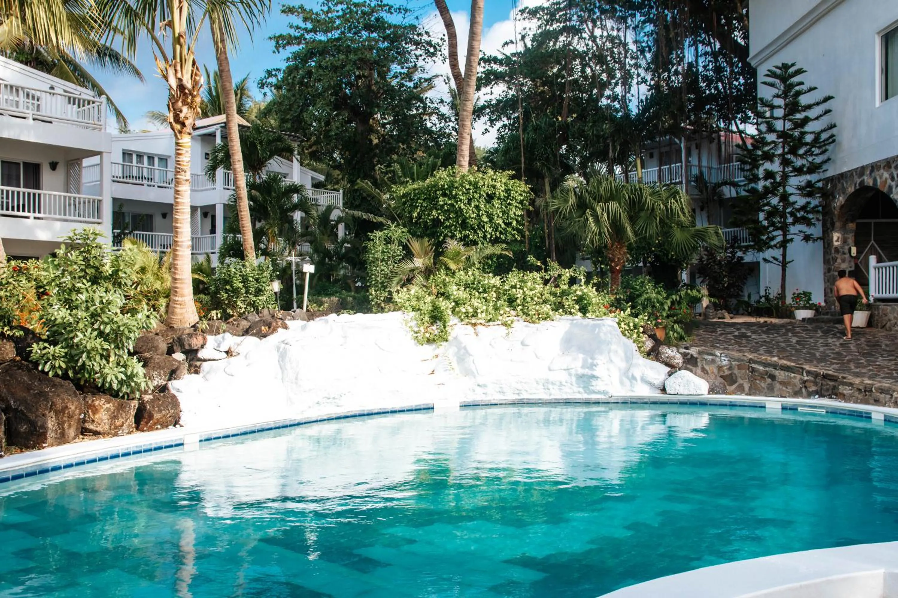 Swimming pool in Hibiscus Boutique Hotel