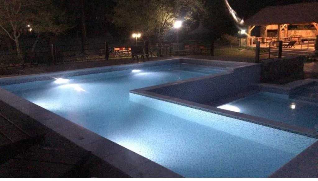 Swimming pool in Cabañas Aufenthalt