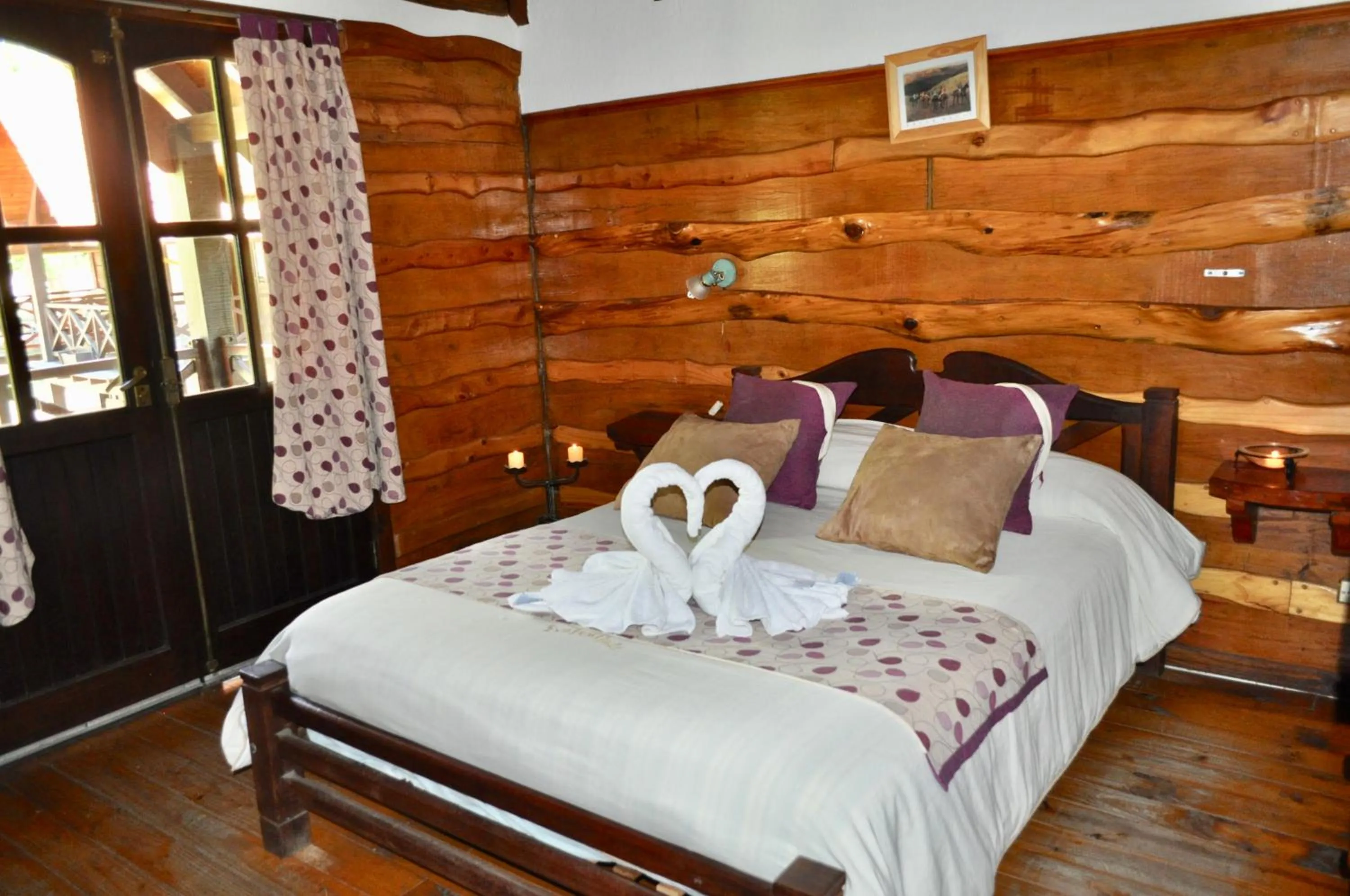 Bed in Cabañas Aufenthalt