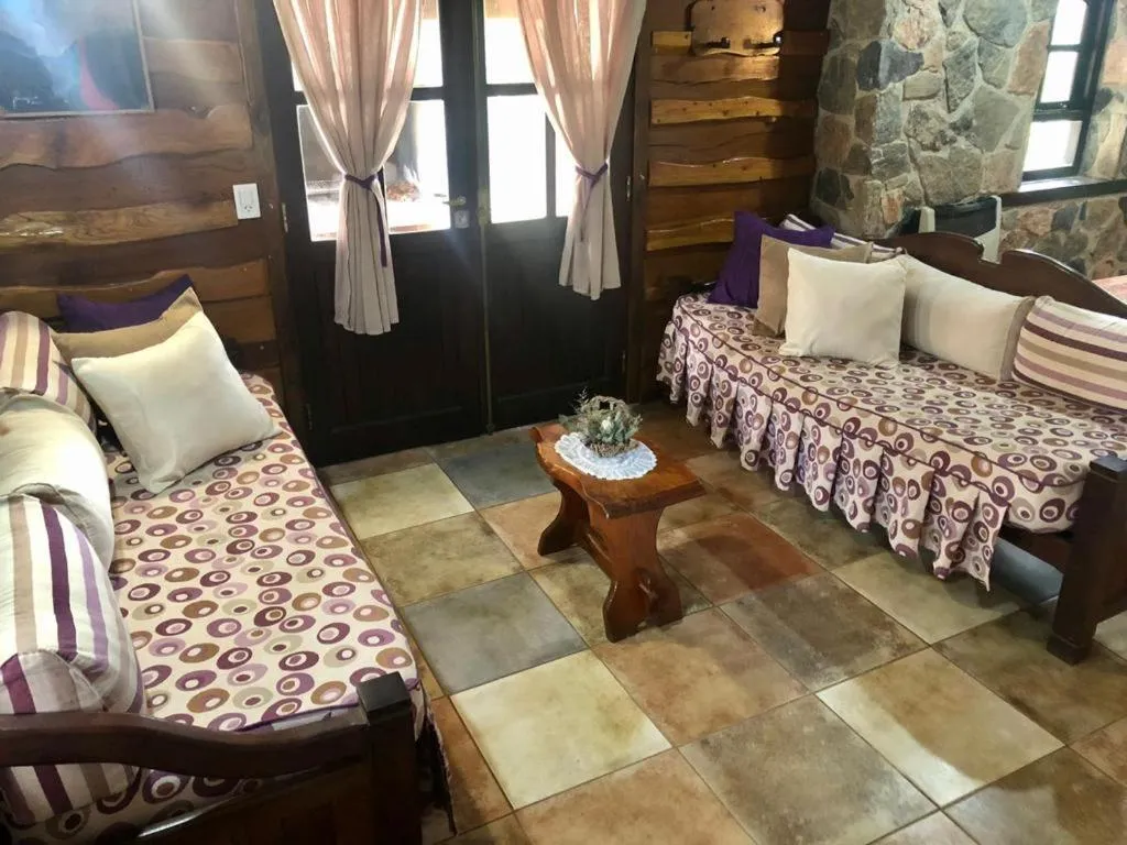 Bed in Cabañas Aufenthalt