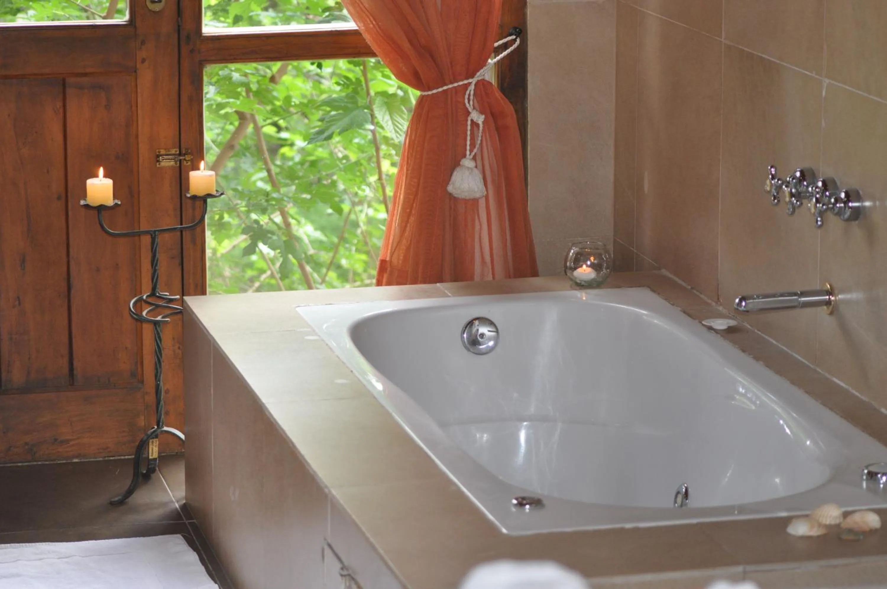 Hot Tub in Cabañas Aufenthalt