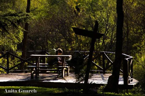 Garden in Cabañas Aufenthalt