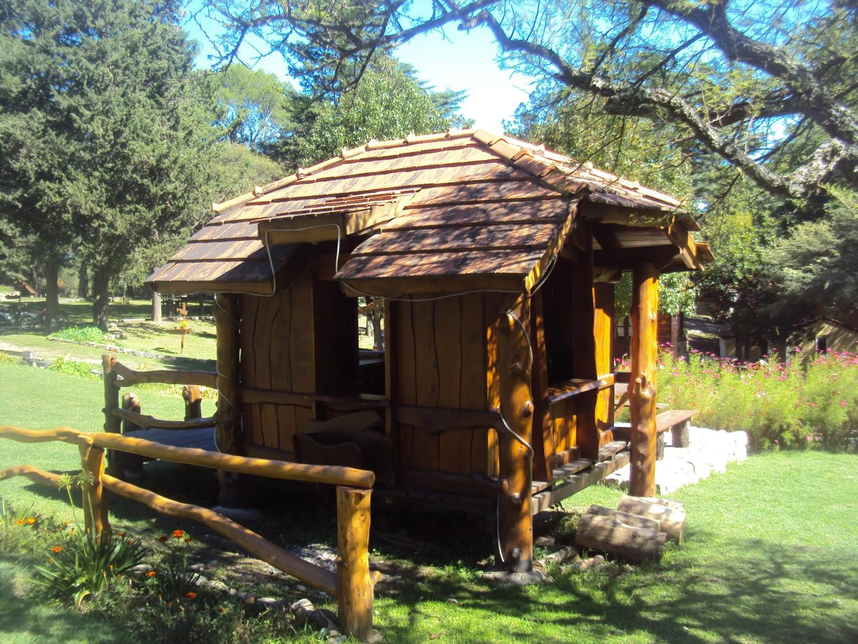 Children play ground in Cabañas Aufenthalt