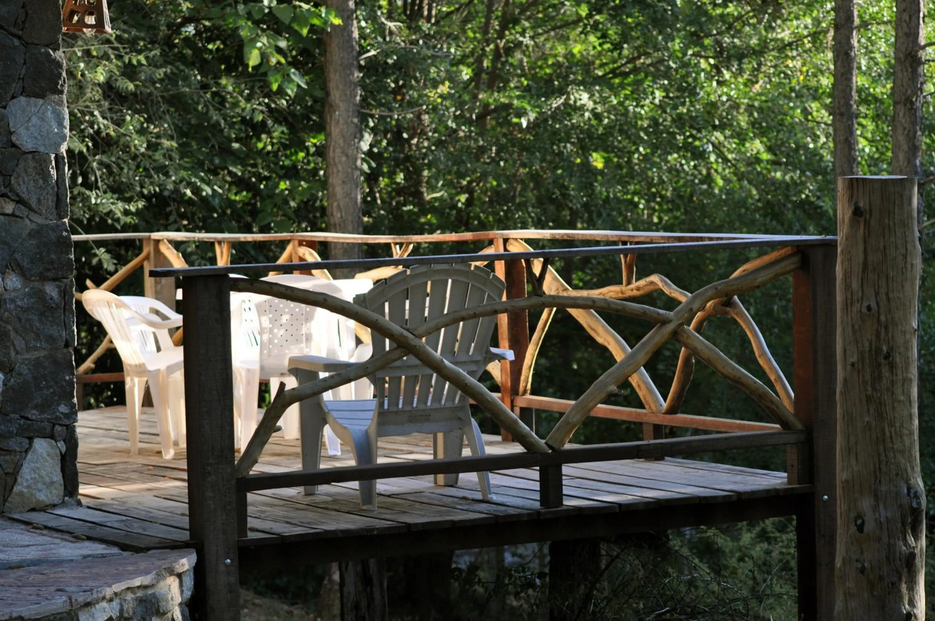 Garden in Cabañas Aufenthalt