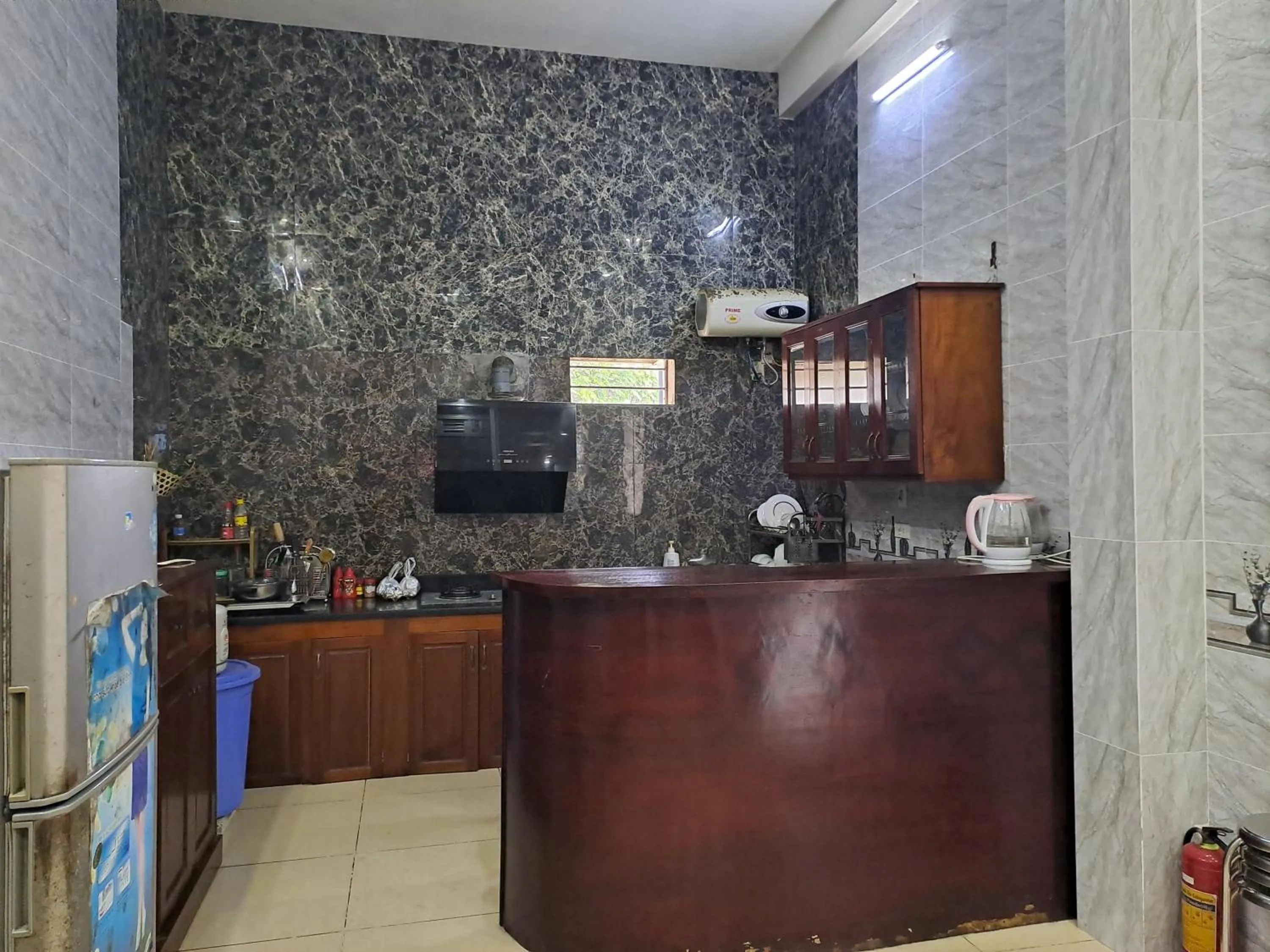 Kitchen or kitchenette in Indochina Airport Hotel