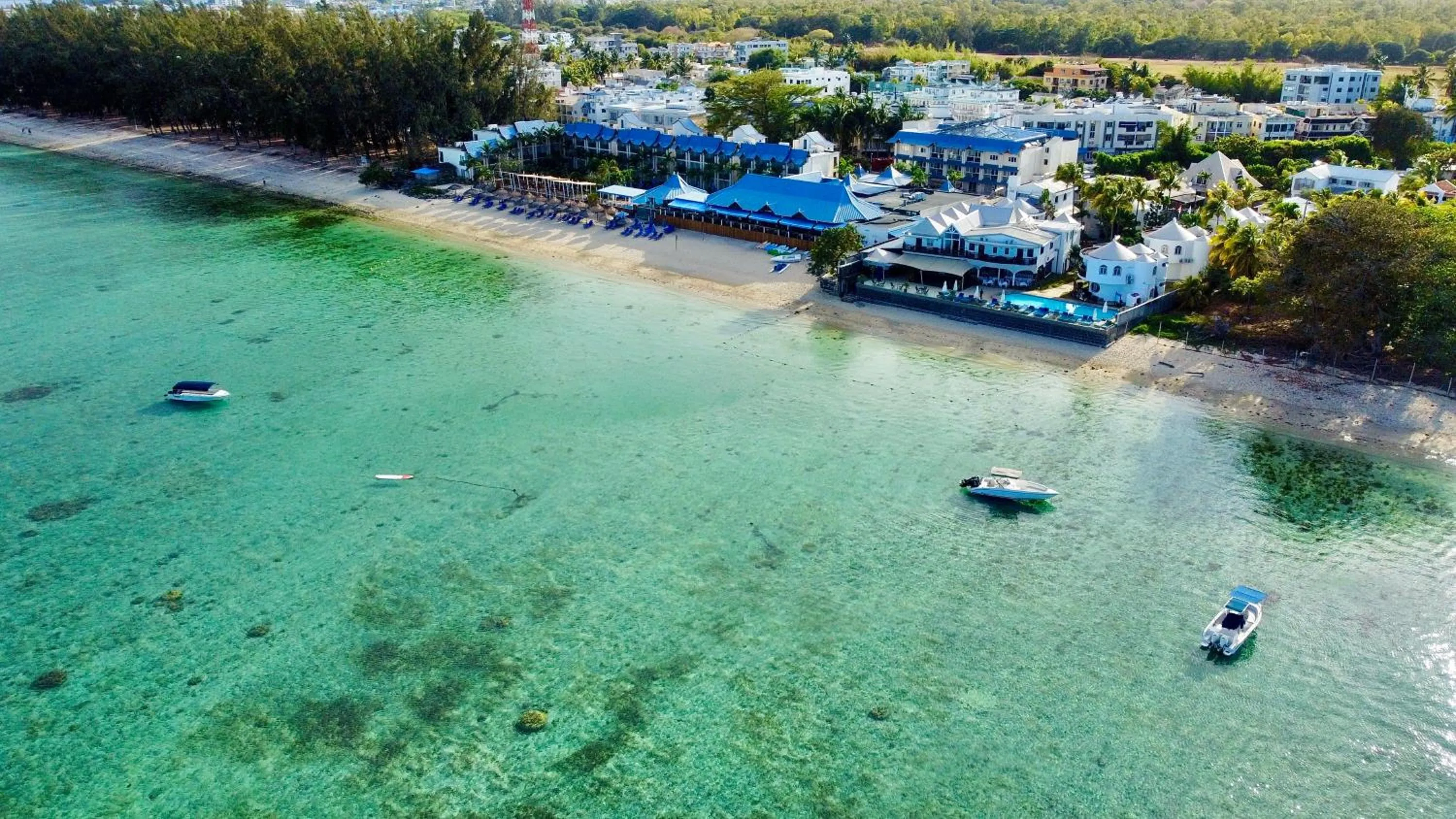Bird's eye view in Pearle Beach Resort & Spa