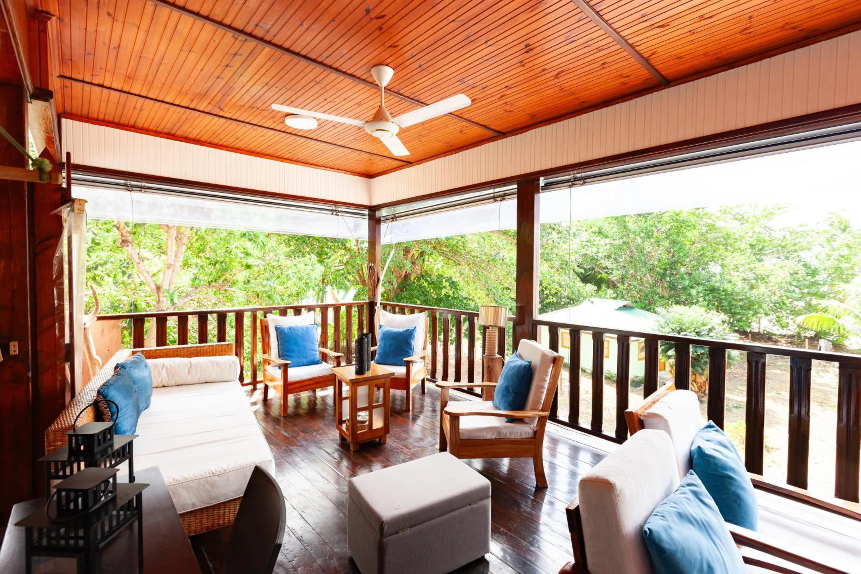 Balcony/Terrace in Villa Anse La Blague
