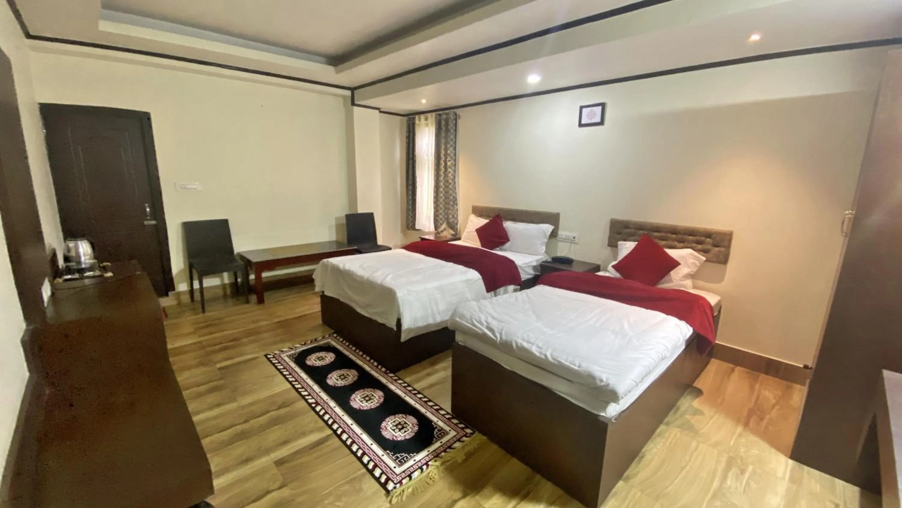 Bed in Lingmoo Residency