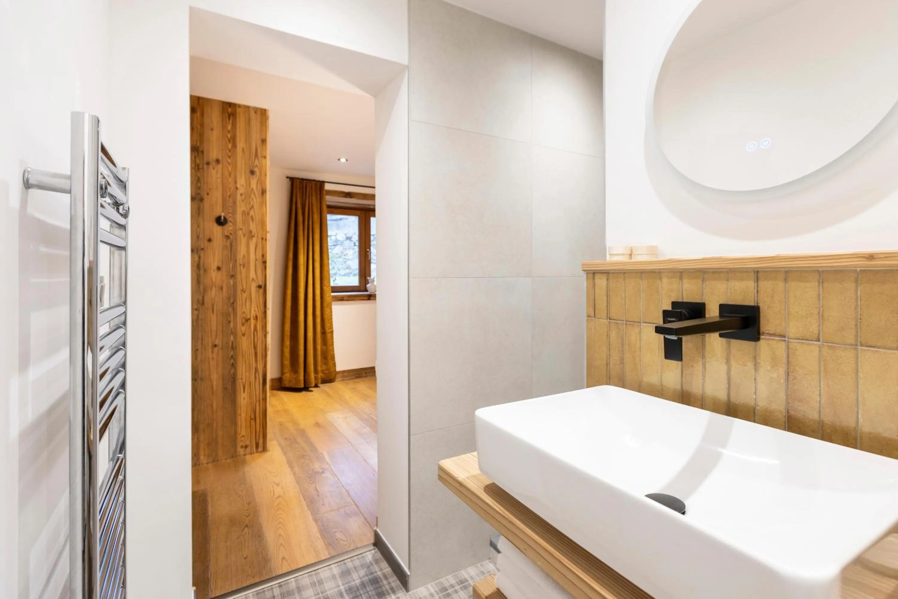 Bathroom in Wanderful Life MontBlanc refuge haut de gamme