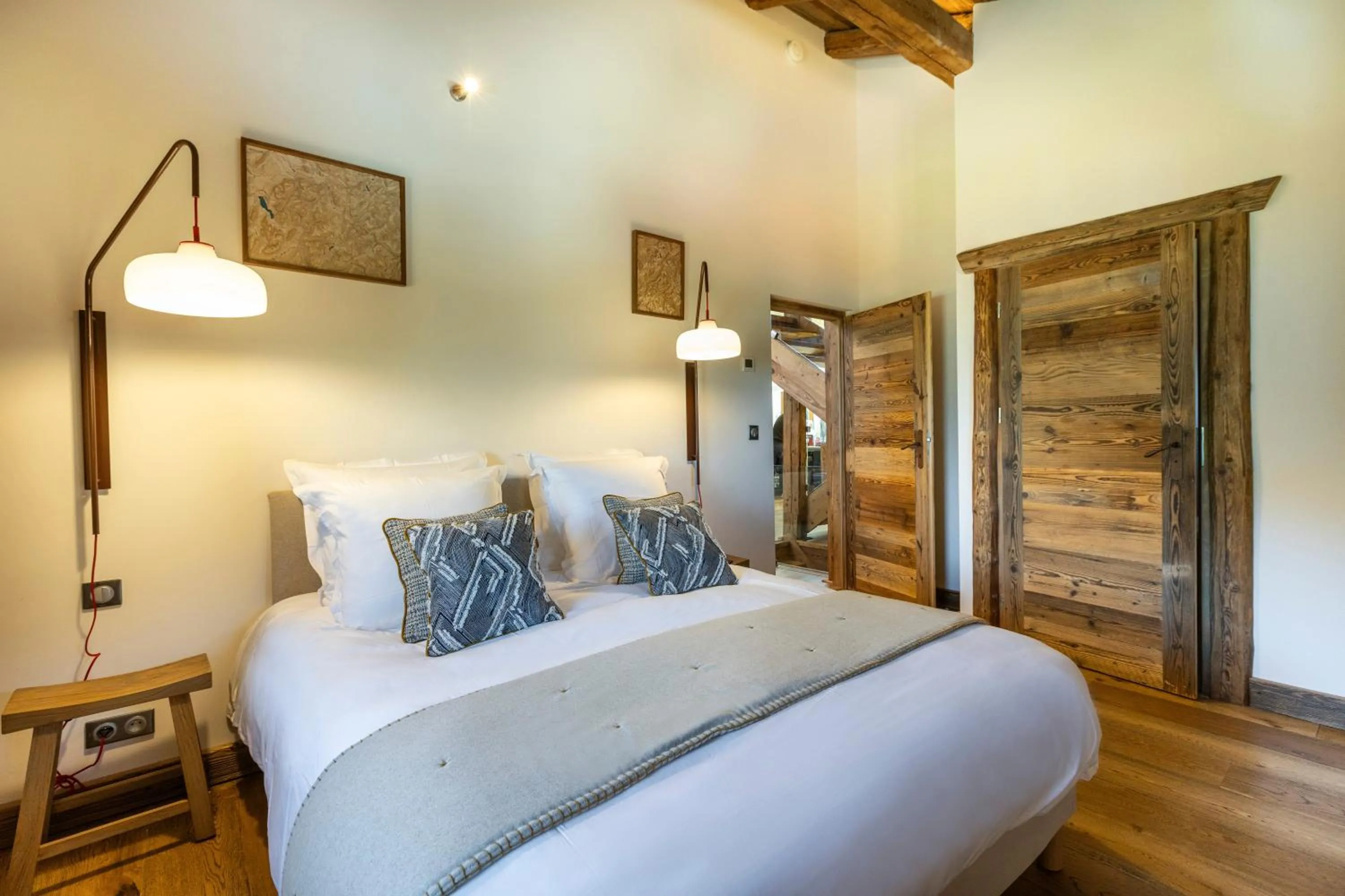 Photo of the whole room, Bed in Wanderful Life MontBlanc refuge haut de gamme