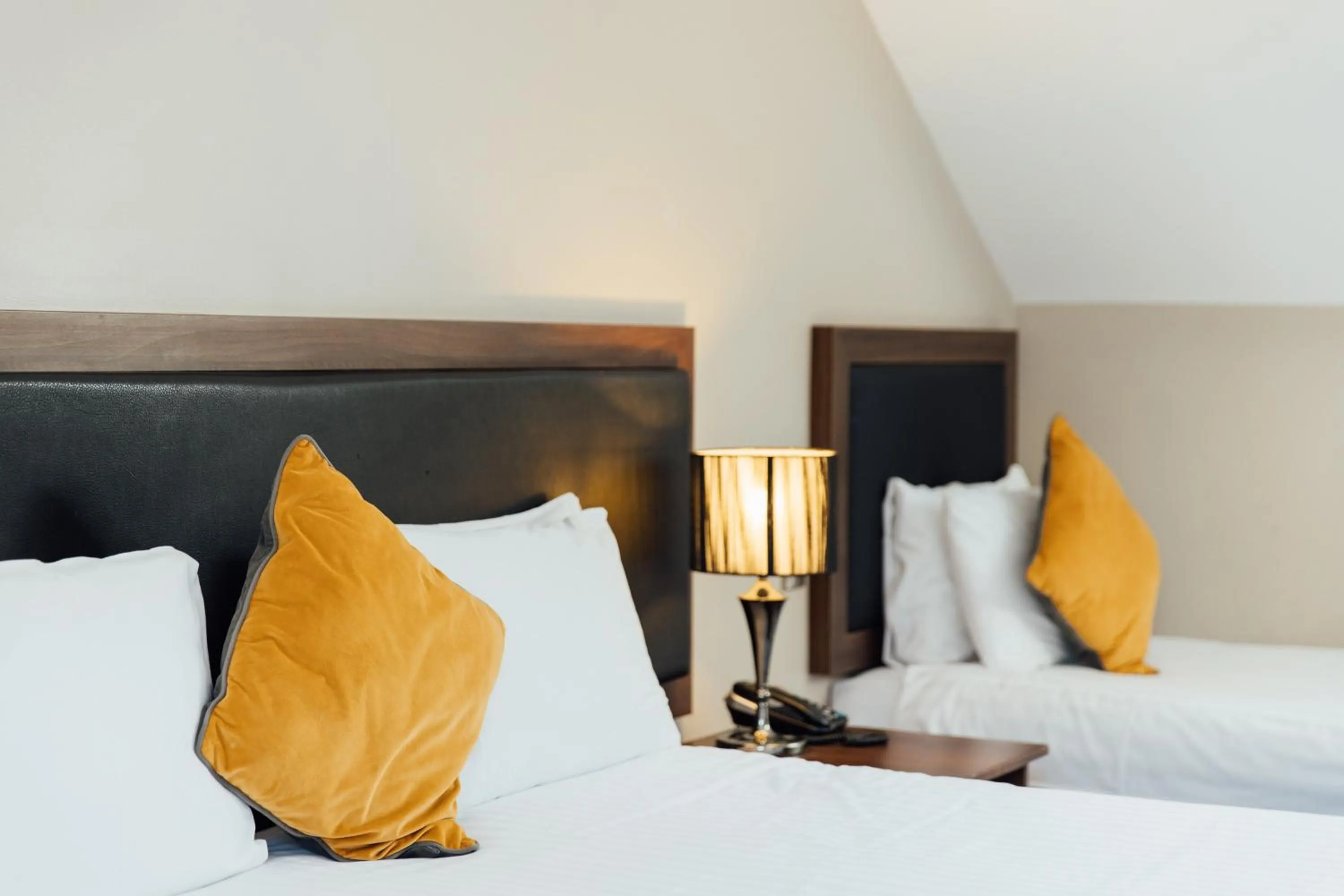 Bed in The Malone Hotel