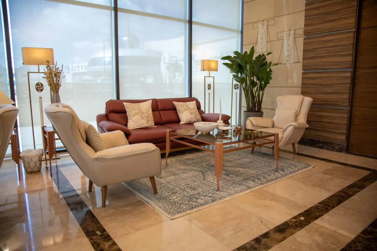 Lobby or reception in Jeddah Homes Boutique Hotel