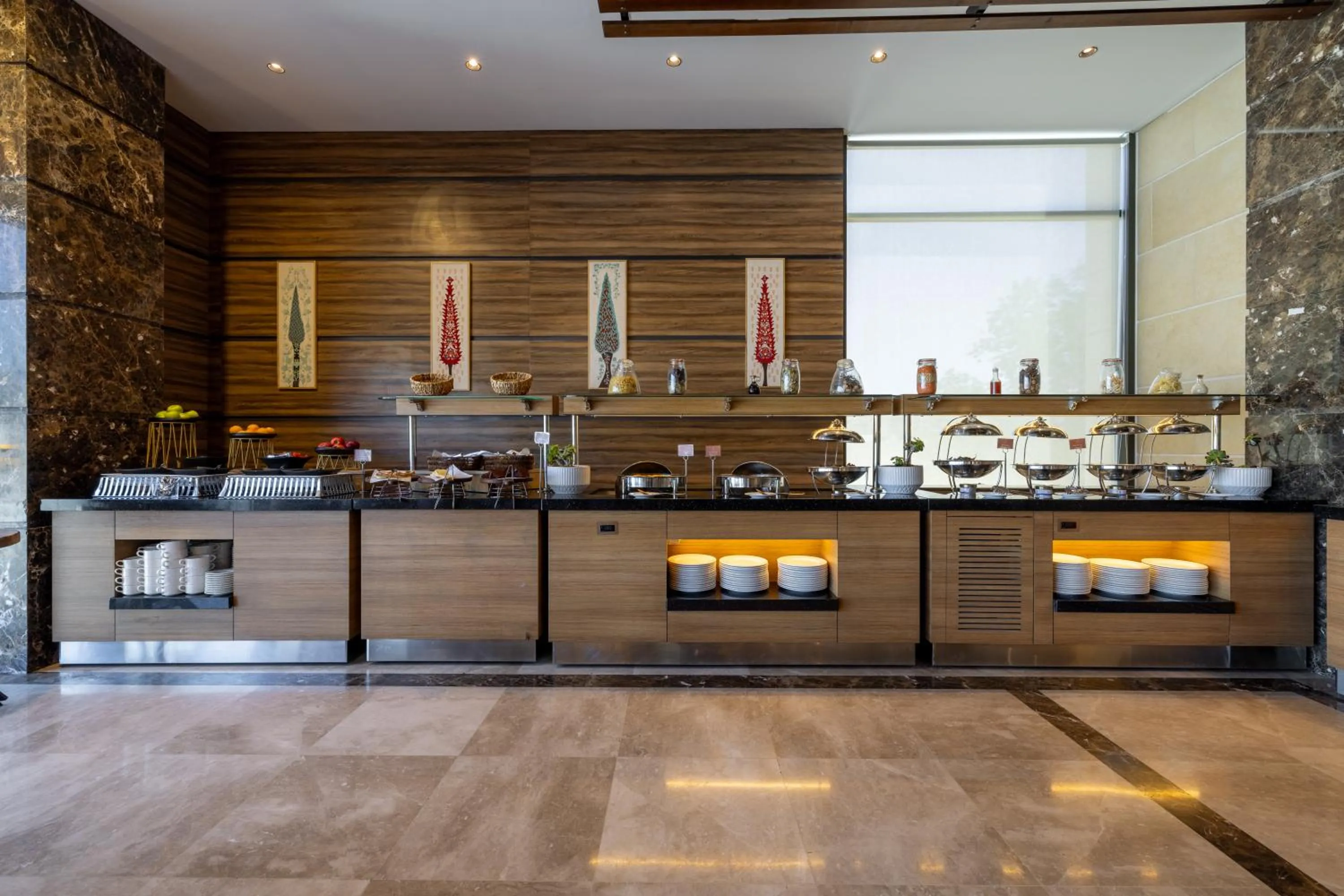 Buffet breakfast in Jeddah Homes Boutique Hotel