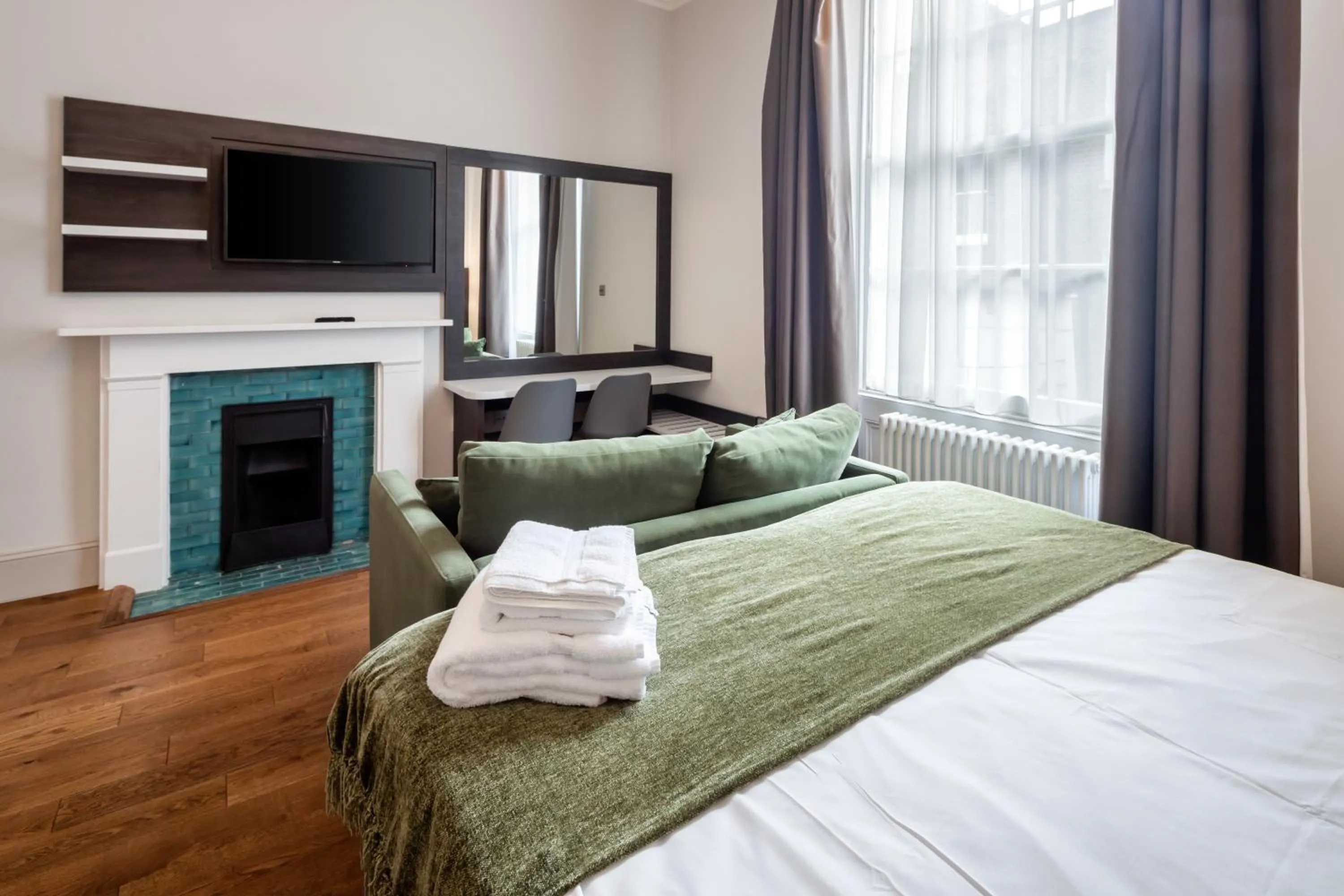 Bed in Notting Hill House