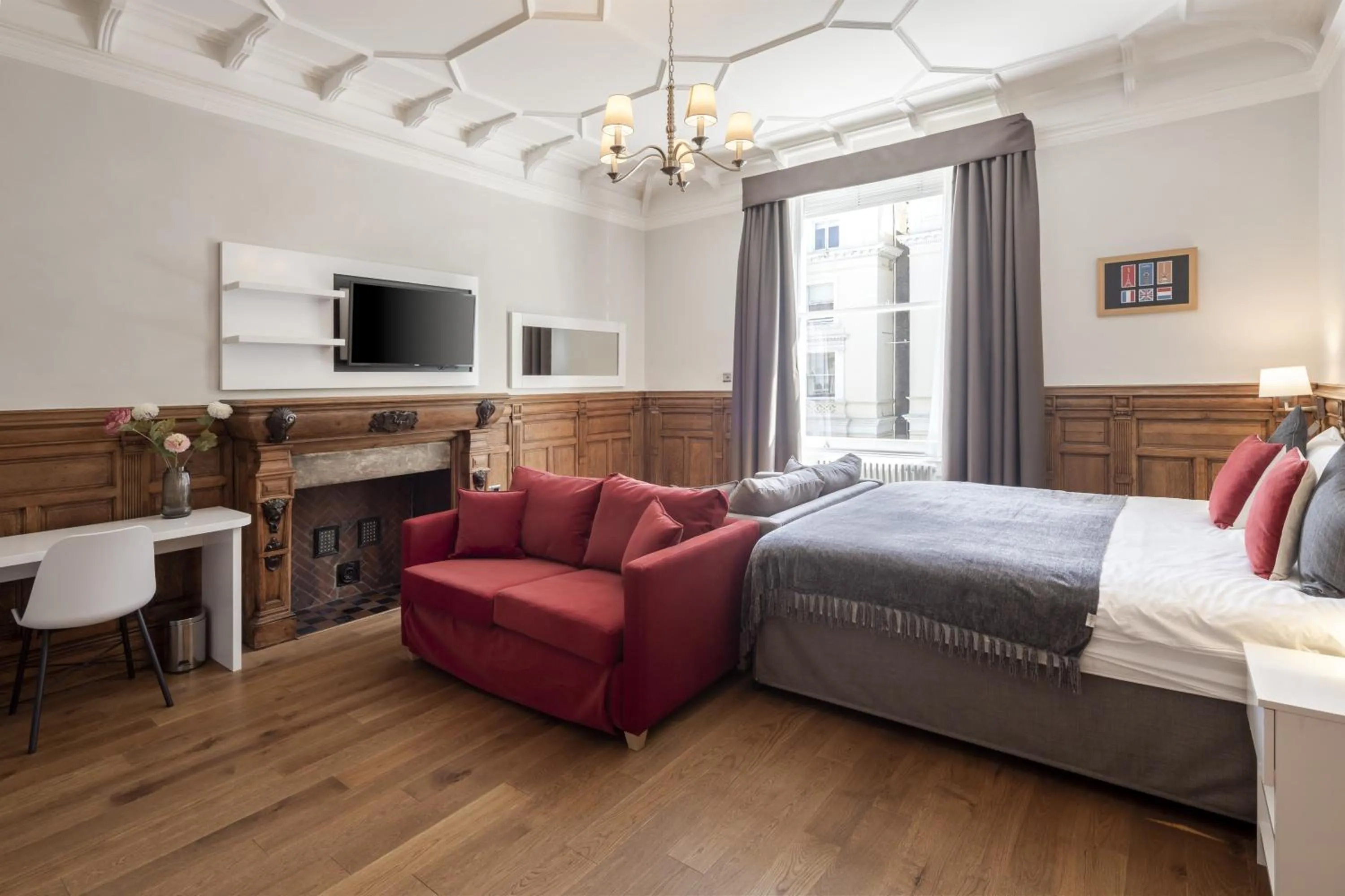 Bed in Notting Hill House