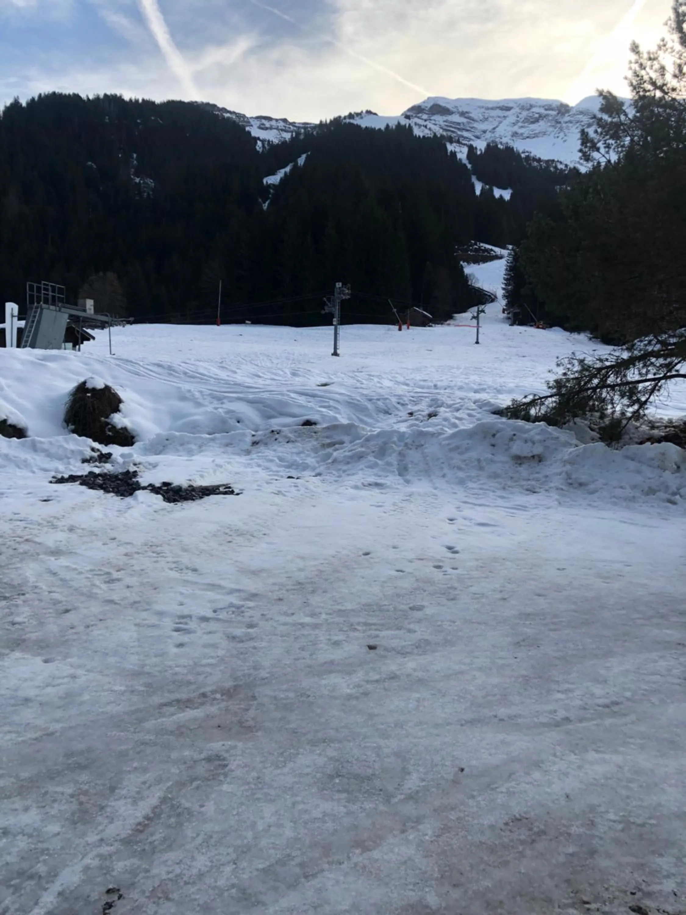 Mountain view in Hôtel la Kinkerne