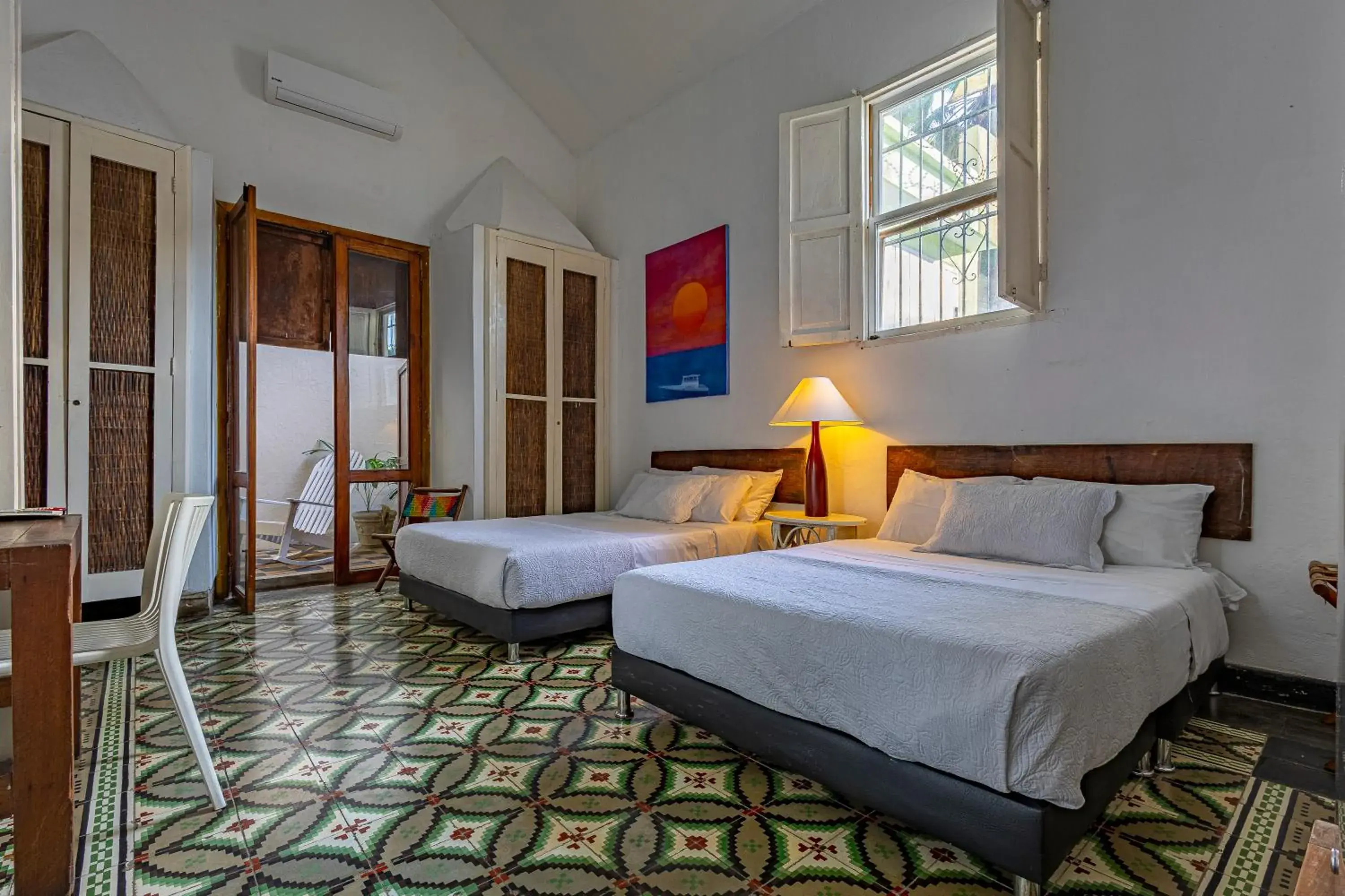 Standard Twin Room with Garden View in Casa Real Del Cabrero by Soho Standard Twin Room with Garden View in Casa Real Del Cabrero by Soho