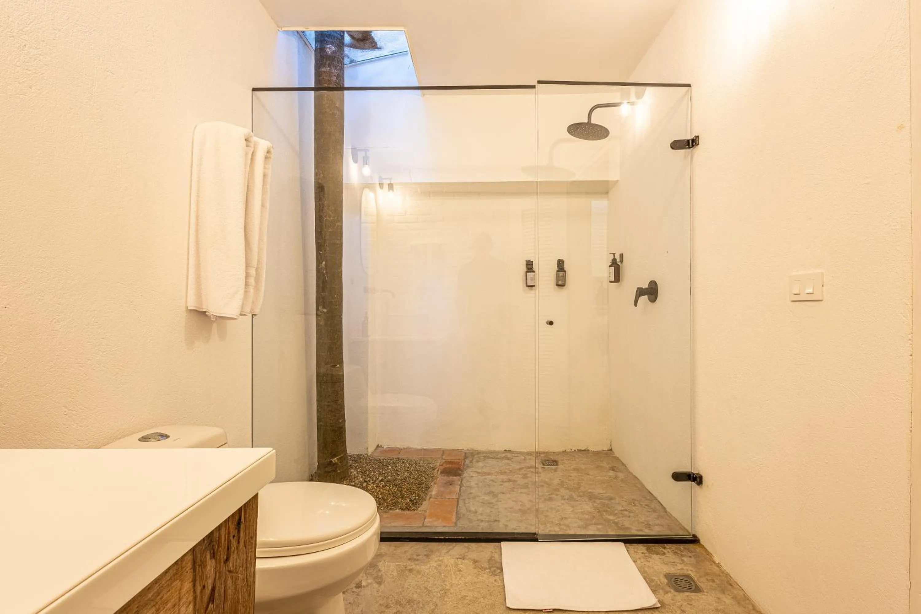 Shower in Casa Real Del Cabrero by Soho