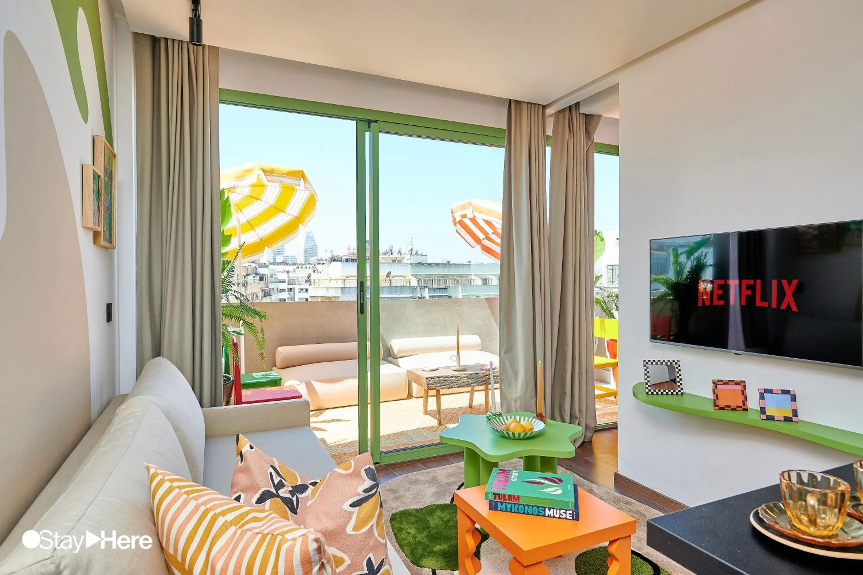 TV and multimedia in Stayhere Casablanca - CFC - Vibrant Residence