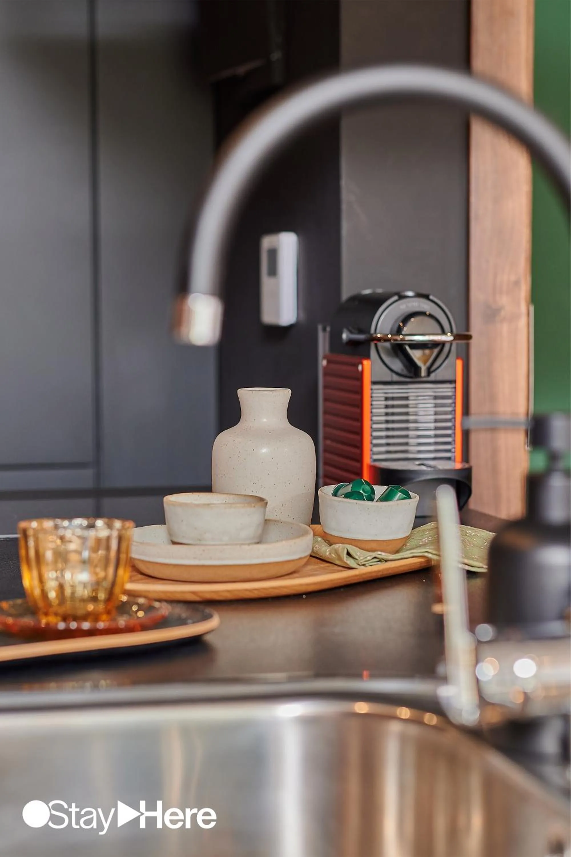 kitchen in Stayhere Casablanca - CFC - Vibrant Residence